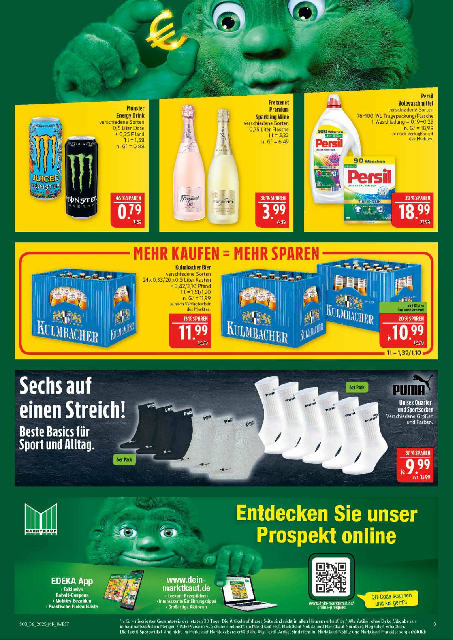 marktkauf - Marktkauf-Prospekt gültig vom 01.09. bis 06.09. - page: 3