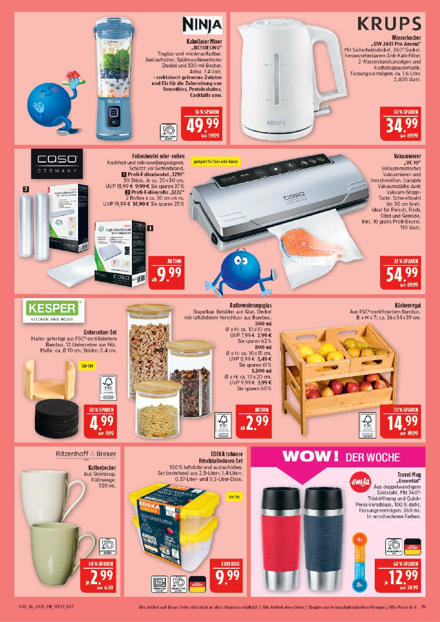 marktkauf - Marktkauf-Prospekt gültig vom 01.09. bis 06.09. - page: 39