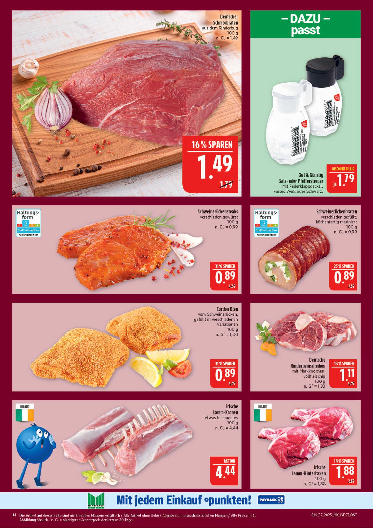 marktkauf - Marktkauf-Prospekt gültig vom 08.09. bis 13.09. - page: 14