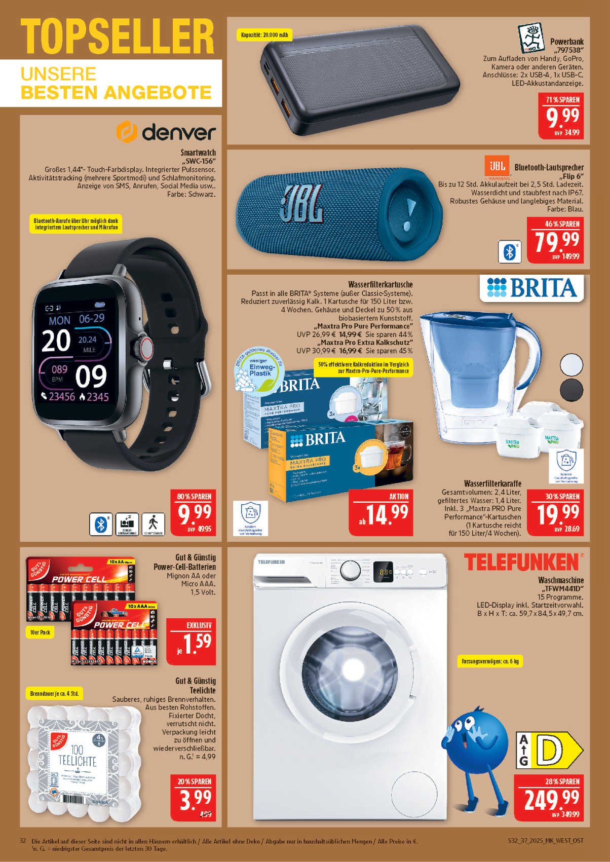 marktkauf - Marktkauf-Prospekt gültig vom 08.09. bis 13.09. - page: 32