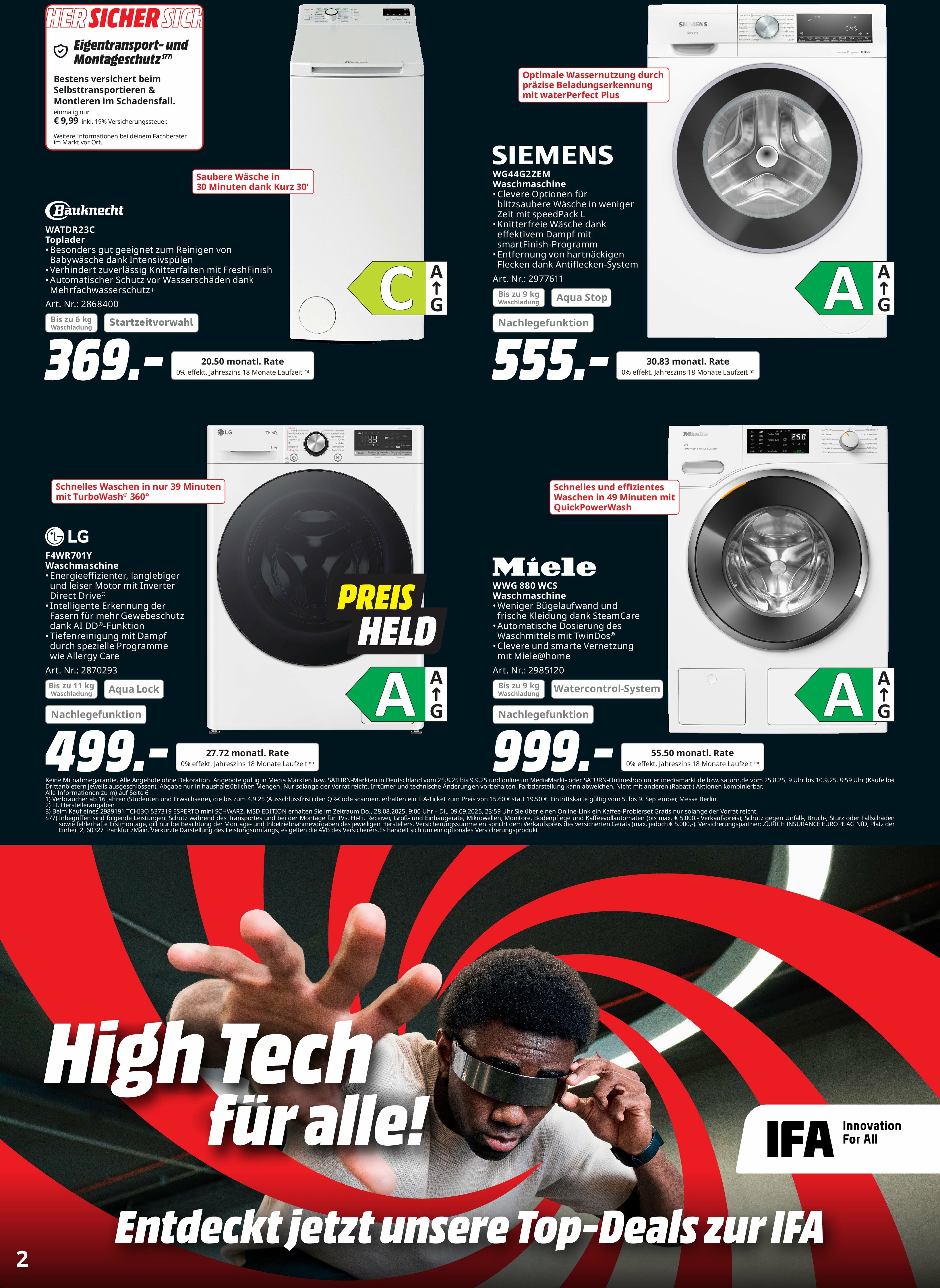 mediamarkt - MediaMarkt-Prospekt gültig vom 25.08. bis 09.09. - page: 2