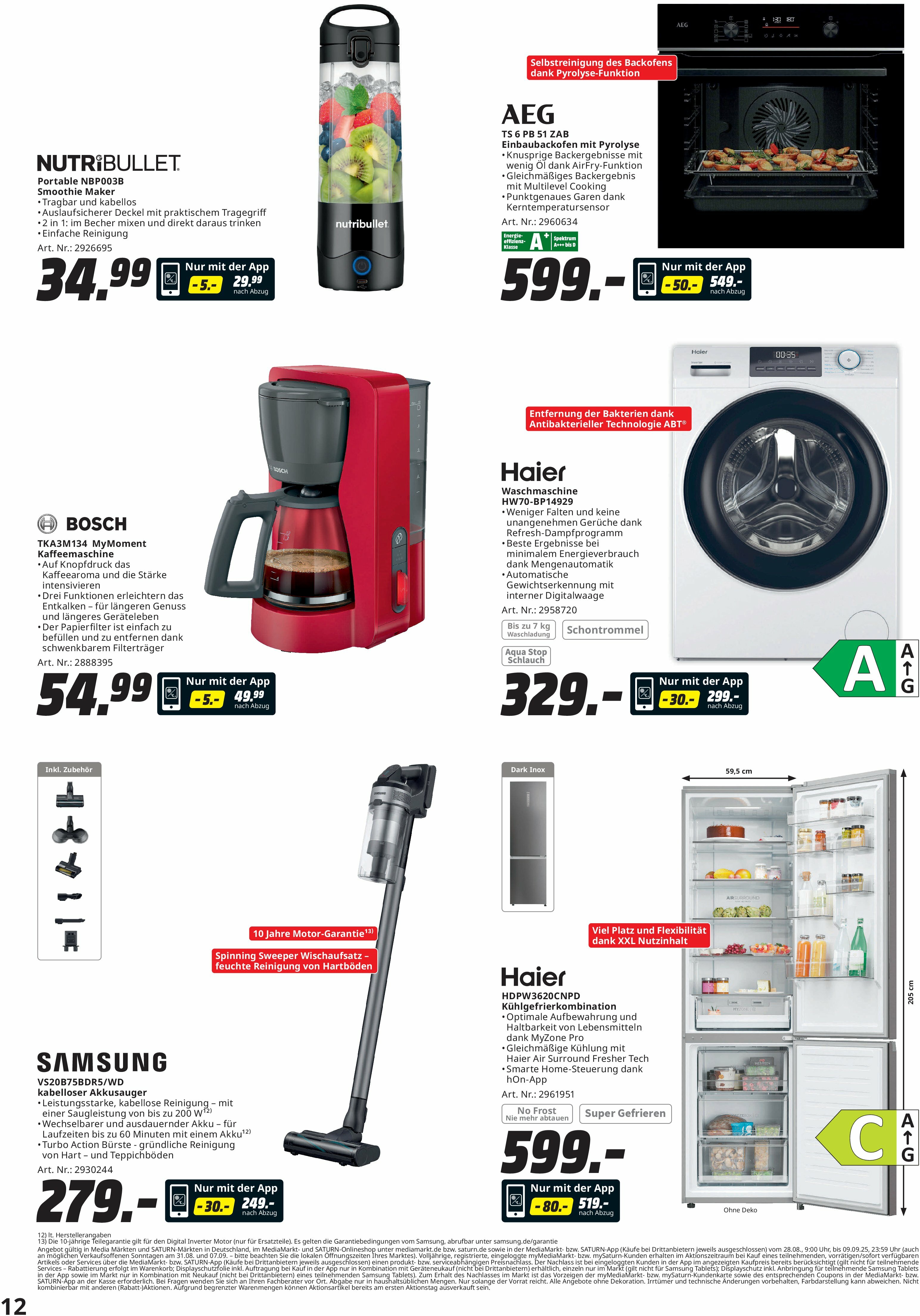 mediamarkt - MediaMarkt-Prospekt gültig vom 25.08. bis 09.09. - page: 12