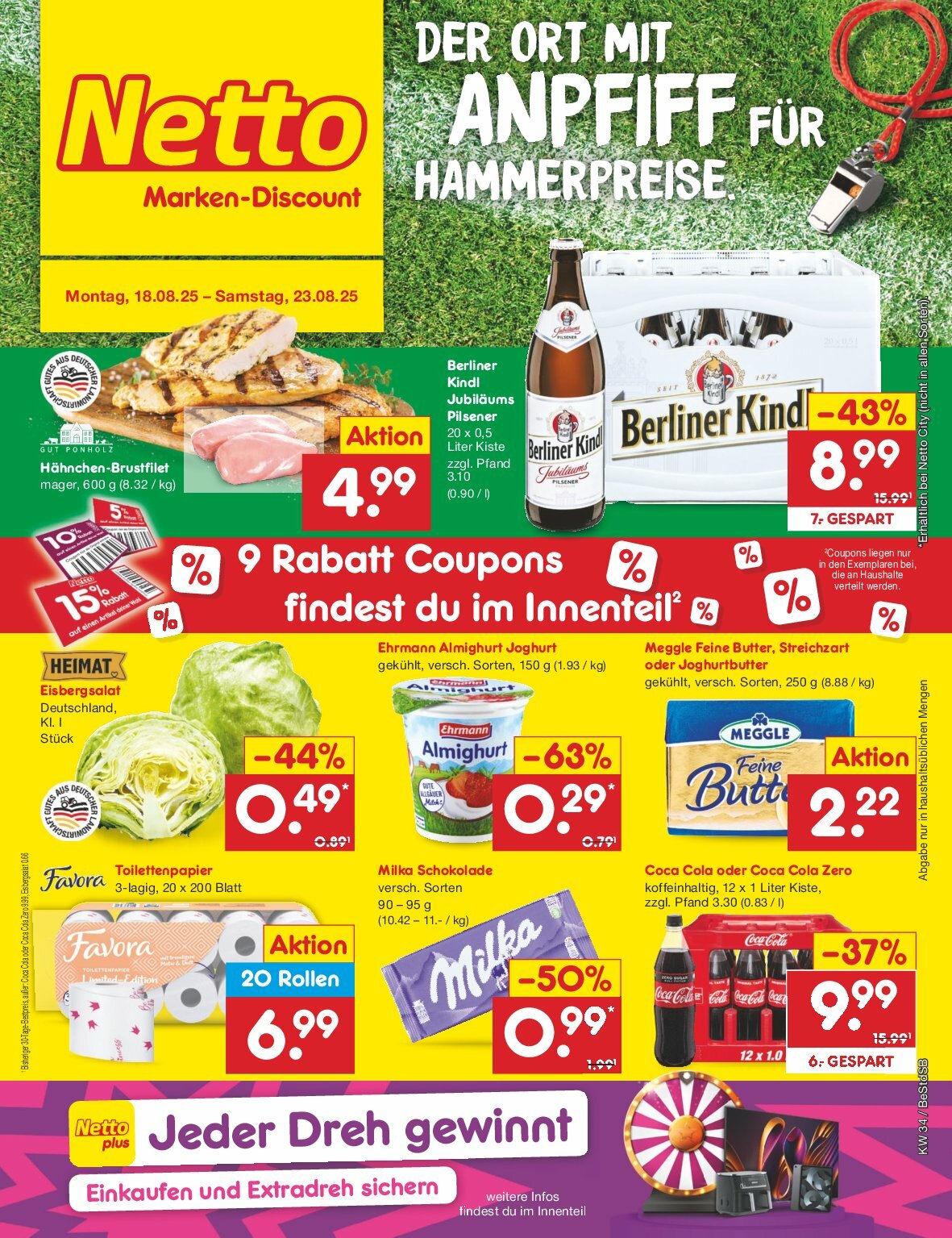 netto-marken-discount - Netto Marken Discount-Prospekt gültig vom 18.08. bis 23.08.