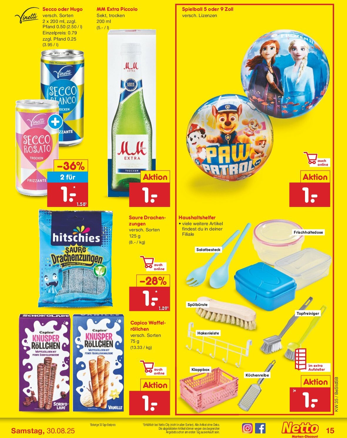 netto-marken-discount - Netto Marken Discount-Prospekt gültig vom 25.08. bis 30.08. - page: 21