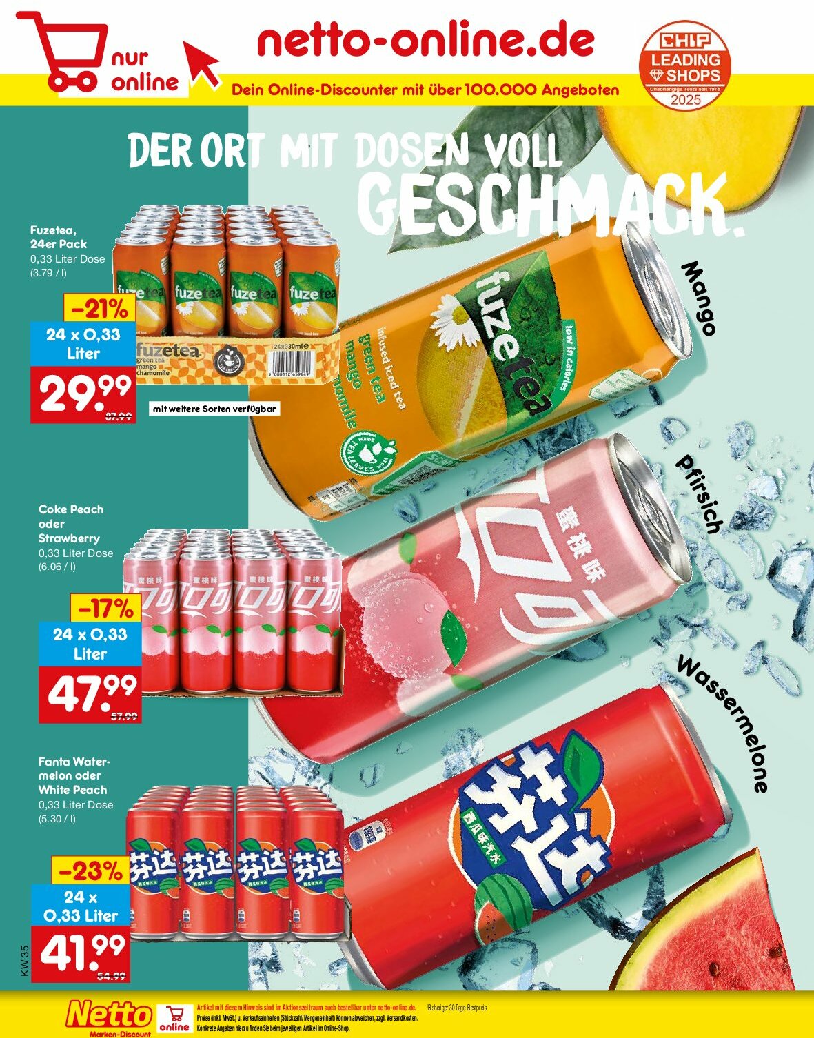 netto-marken-discount - Netto Marken Discount-Prospekt gültig vom 25.08. bis 30.08. - page: 34