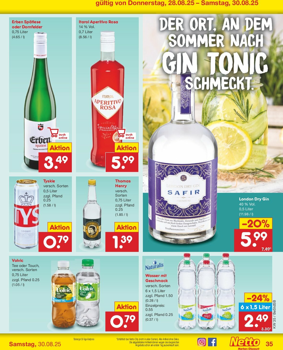 netto-marken-discount - Netto Marken Discount-Prospekt gültig vom 25.08. bis 30.08. - page: 51