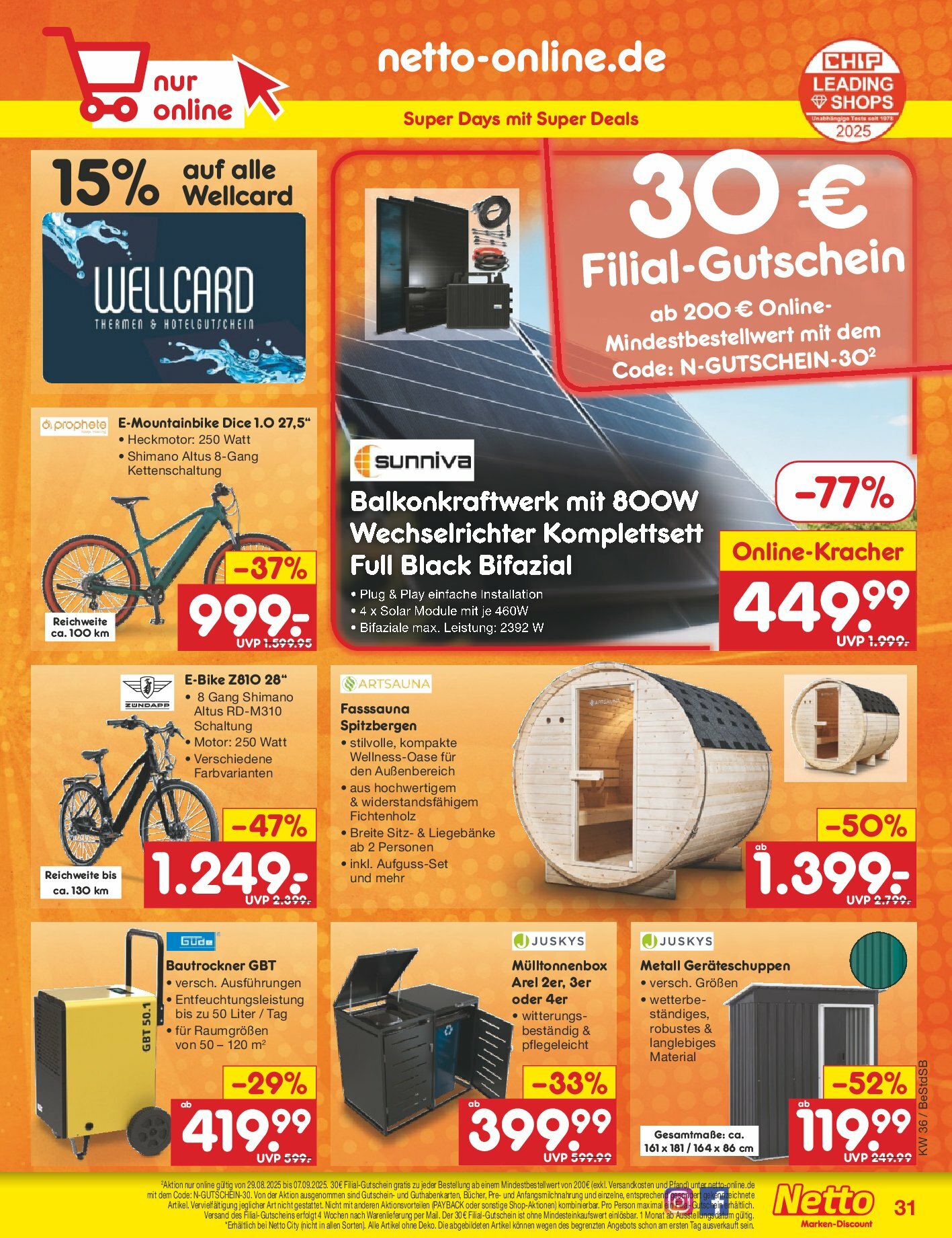 netto-marken-discount - Netto Marken Discount-Prospekt gültig vom 01.09. bis 06.09. - page: 45