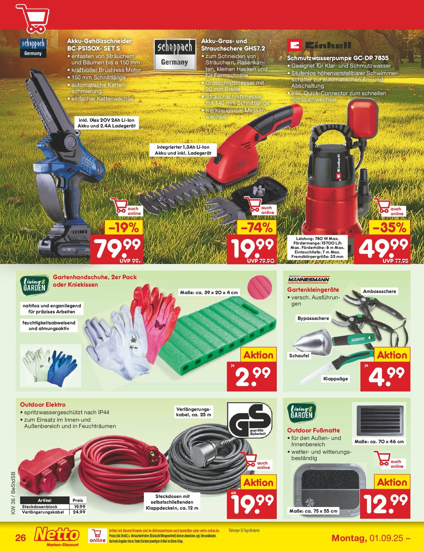 netto-marken-discount - Netto Marken Discount-Prospekt gültig vom 01.09. bis 06.09. - page: 36