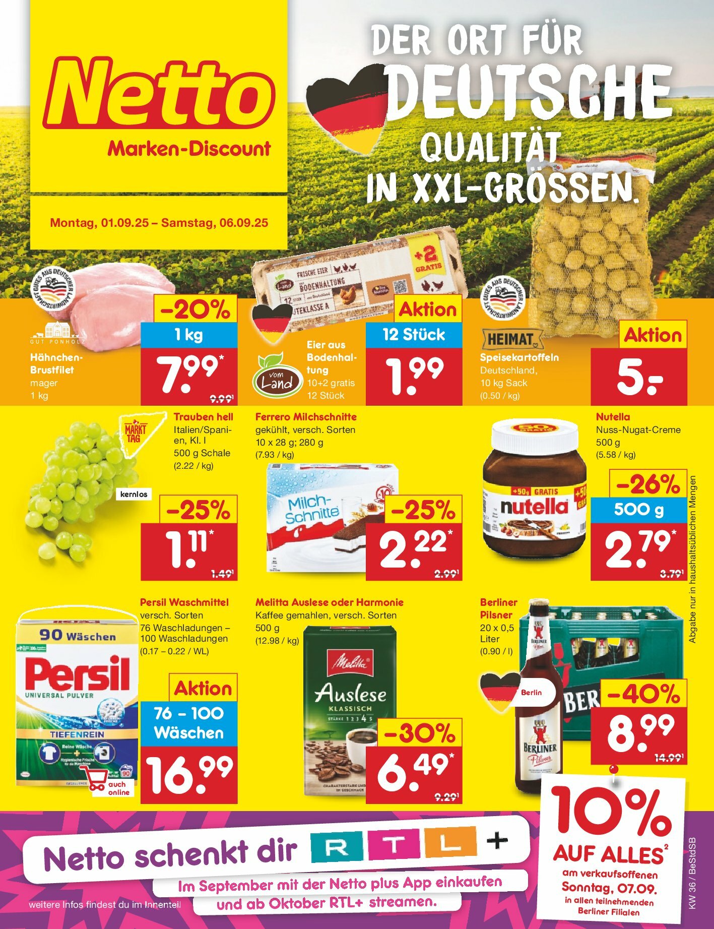netto-marken-discount - Netto Marken Discount-Prospekt gültig vom 01.09. bis 06.09.