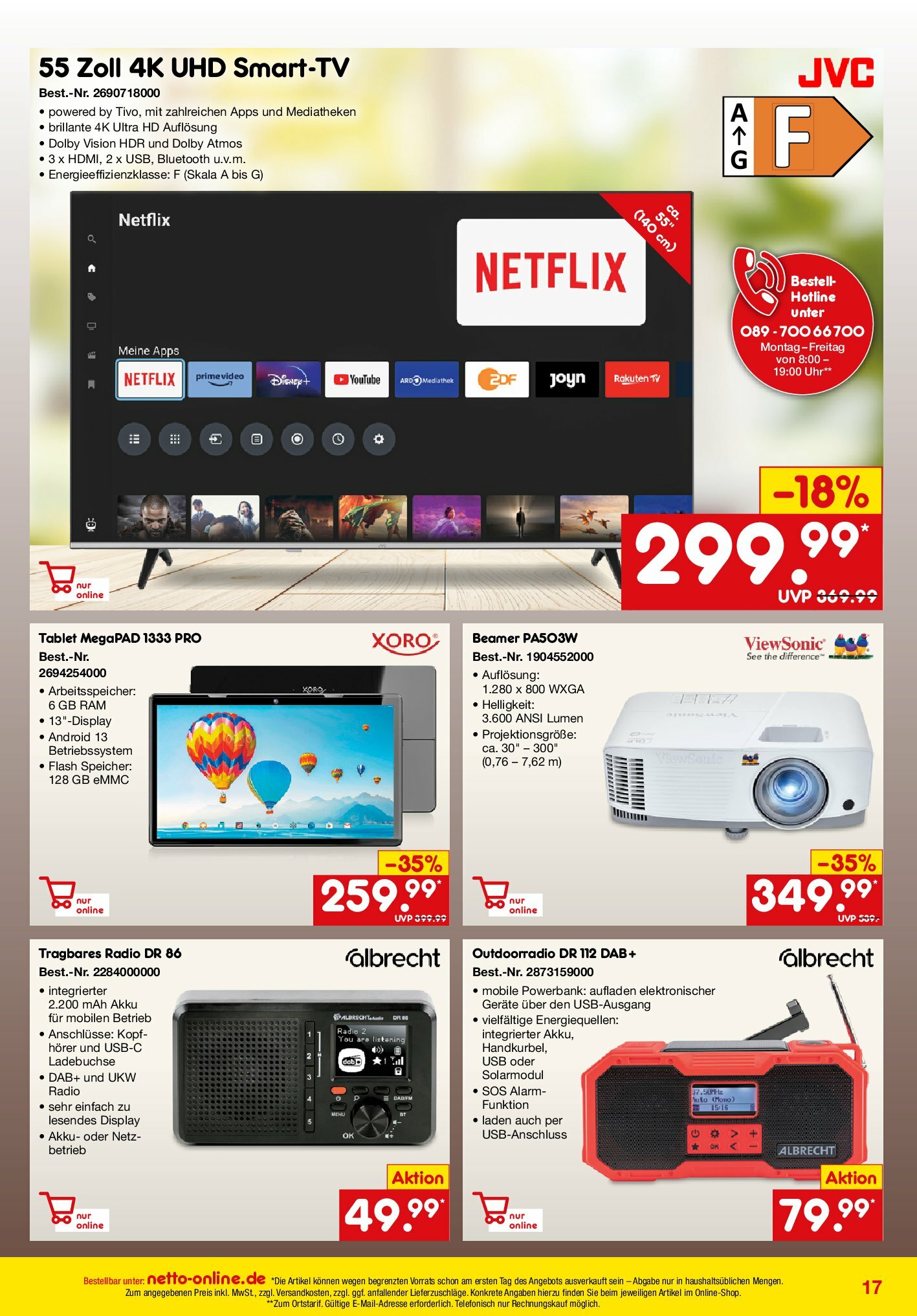 netto-marken-discount - Netto Marken Discount - Exclusive Angebote-Prospekt gültig vom 01.09. bis 30.09. - page: 17