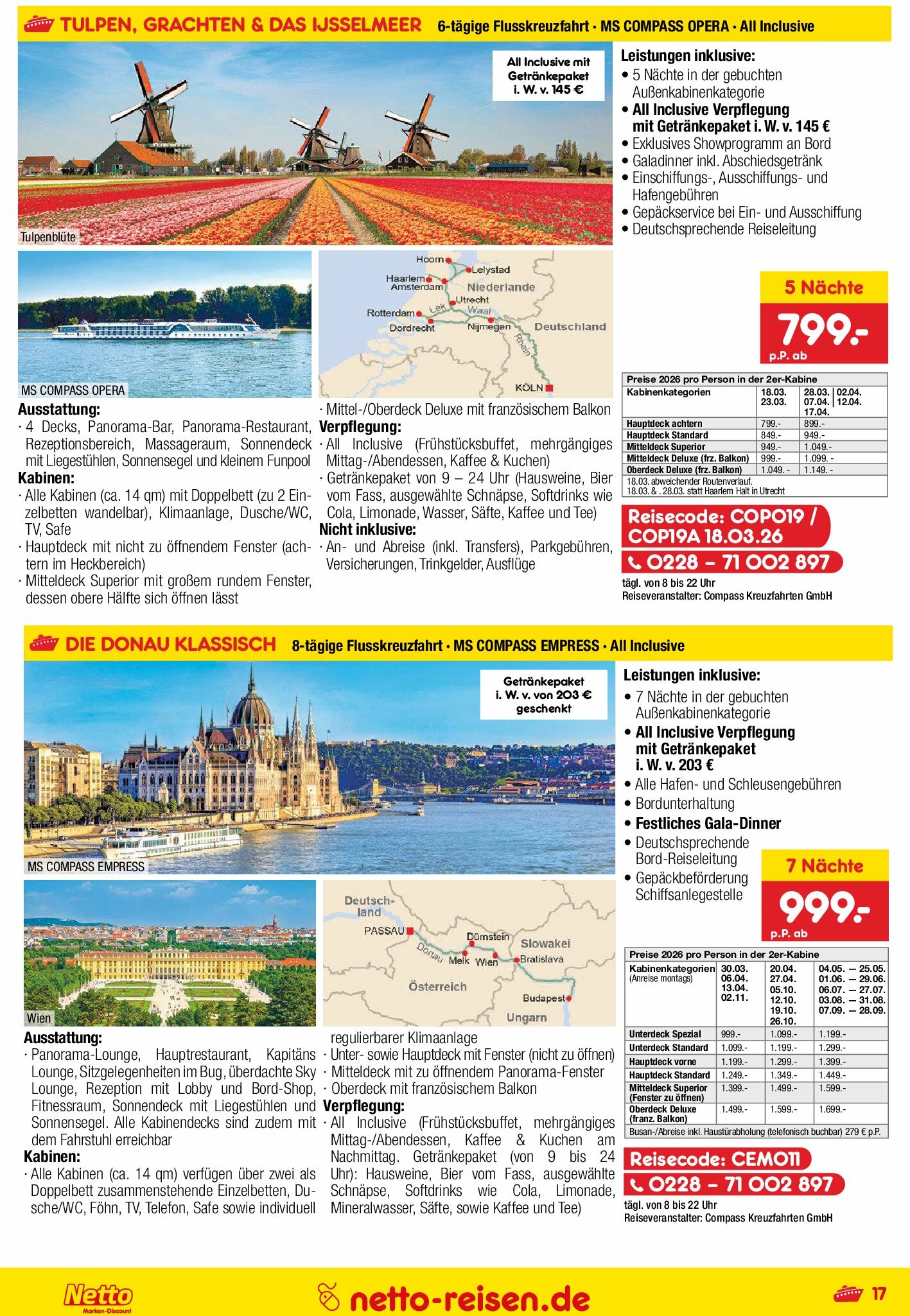 netto-marken-discount - Netto Marken Discount - Reisen-Prospekt gültig vom 28.08. bis 30.09. - page: 17