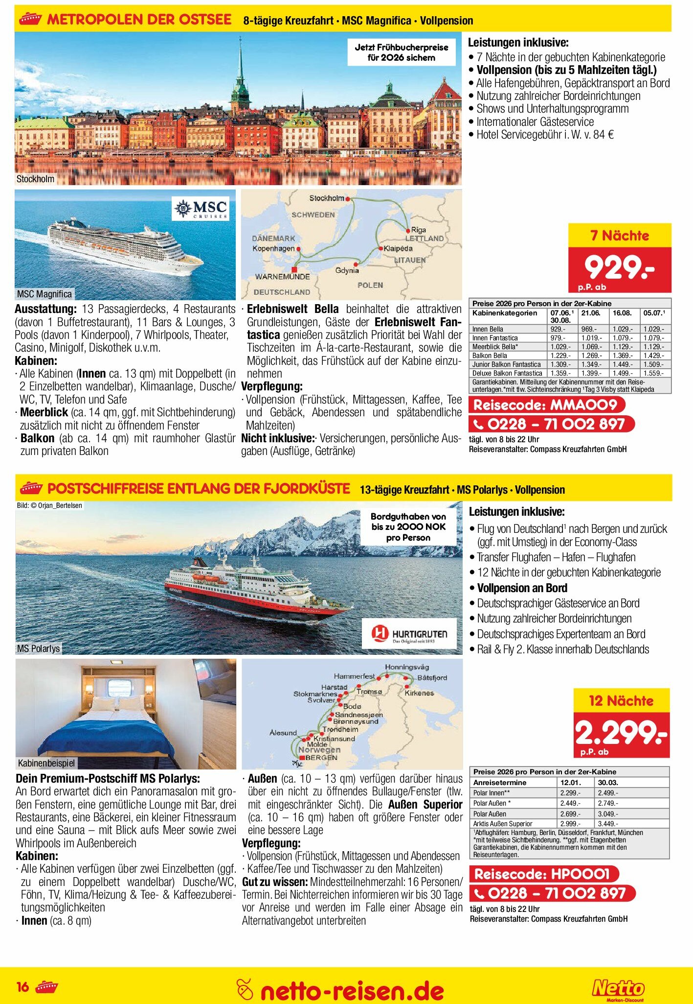 netto-marken-discount - Netto Marken Discount - Reisen-Prospekt gültig vom 28.08. bis 30.09. - page: 16