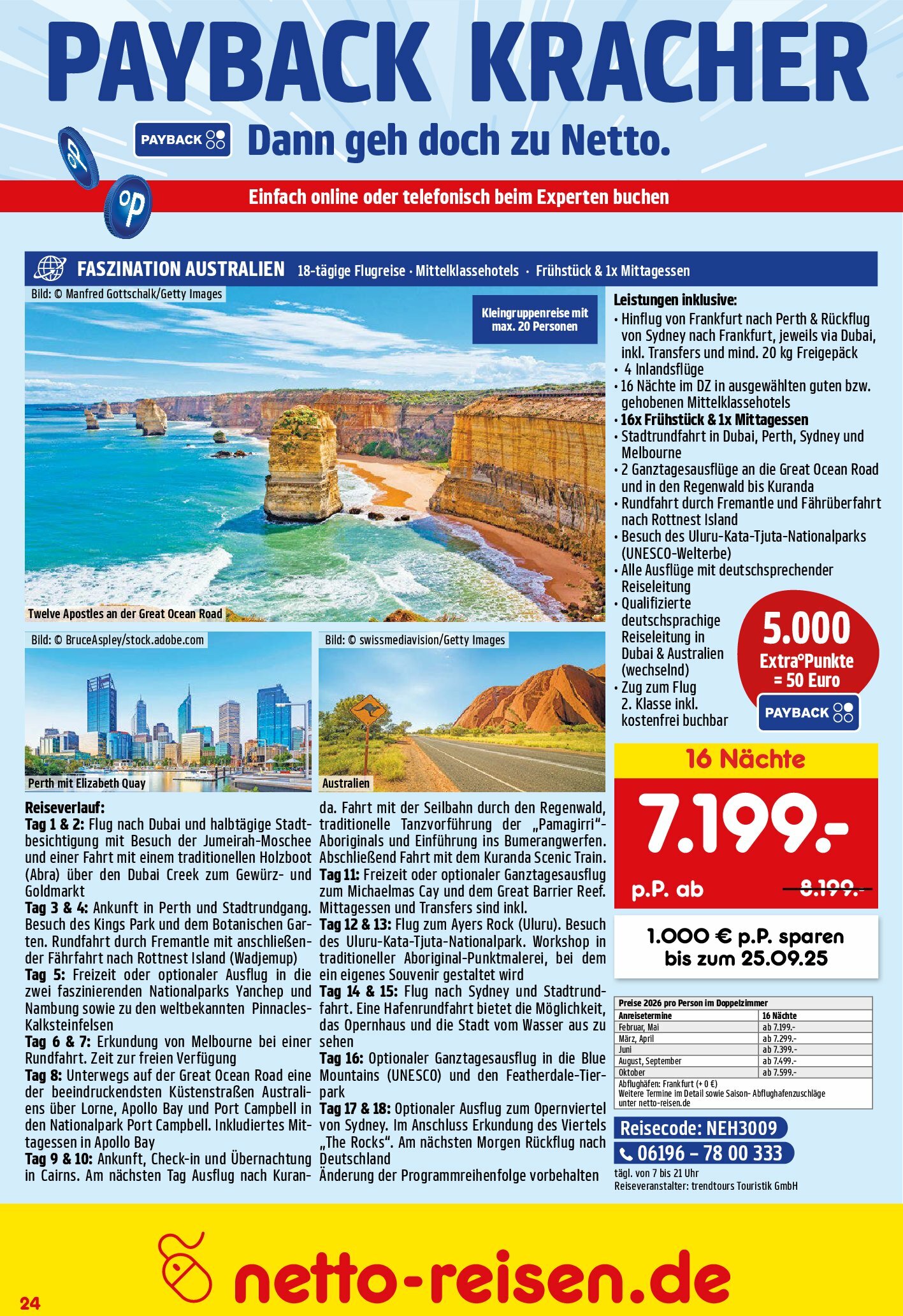 netto-marken-discount - Netto Marken Discount - Reisen-Prospekt gültig vom 28.08. bis 30.09. - page: 24