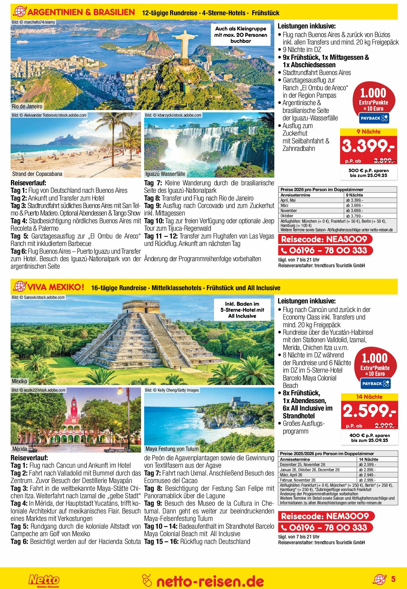 netto-marken-discount - Netto Marken Discount - Reisen-Prospekt gültig vom 28.08. bis 30.09. - page: 5