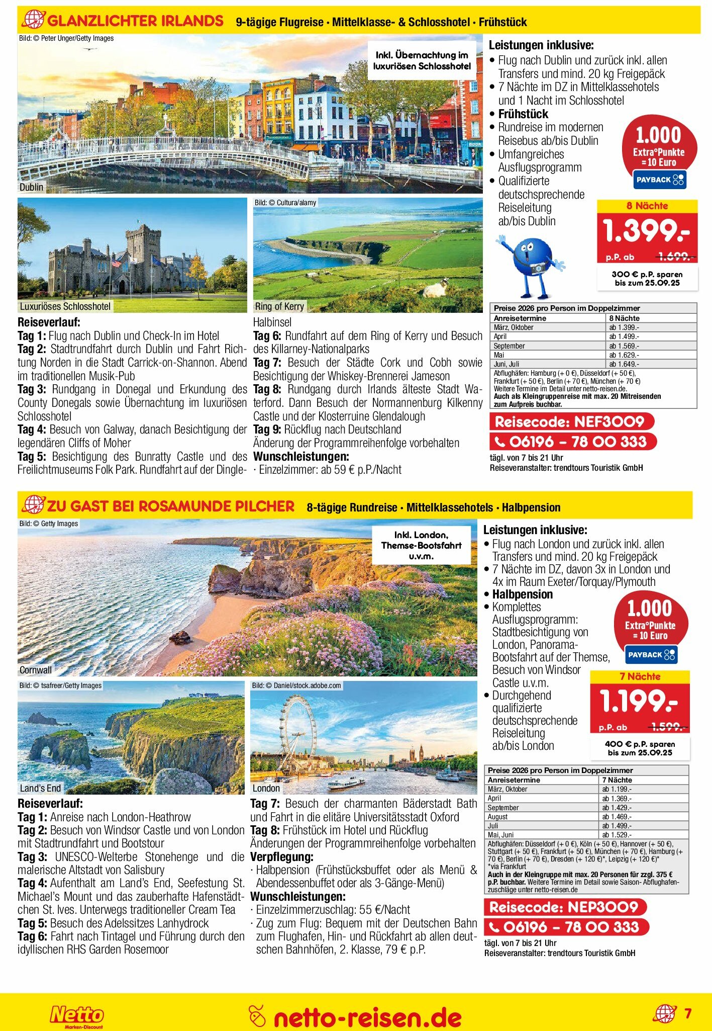 netto-marken-discount - Netto Marken Discount - Reisen-Prospekt gültig vom 28.08. bis 30.09. - page: 7
