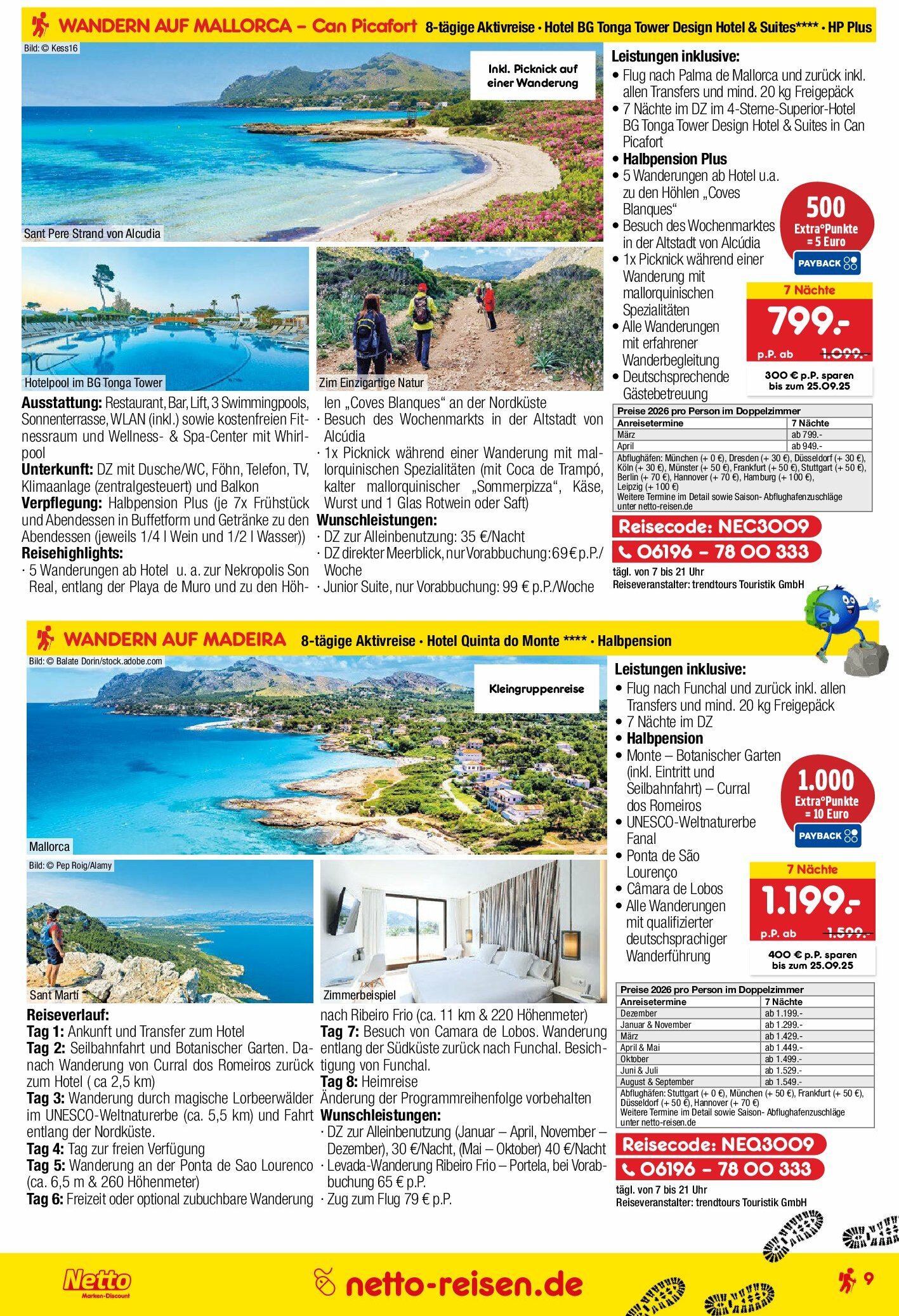 netto-marken-discount - Netto Marken Discount - Reisen-Prospekt gültig vom 28.08. bis 30.09. - page: 9
