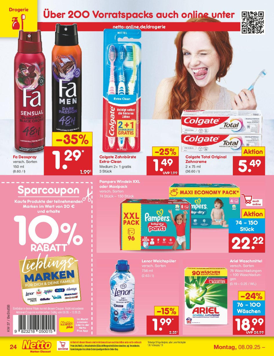 netto-marken-discount - Netto Marken Discount-Prospekt gültig vom 08.09. bis 13.09. - page: 36