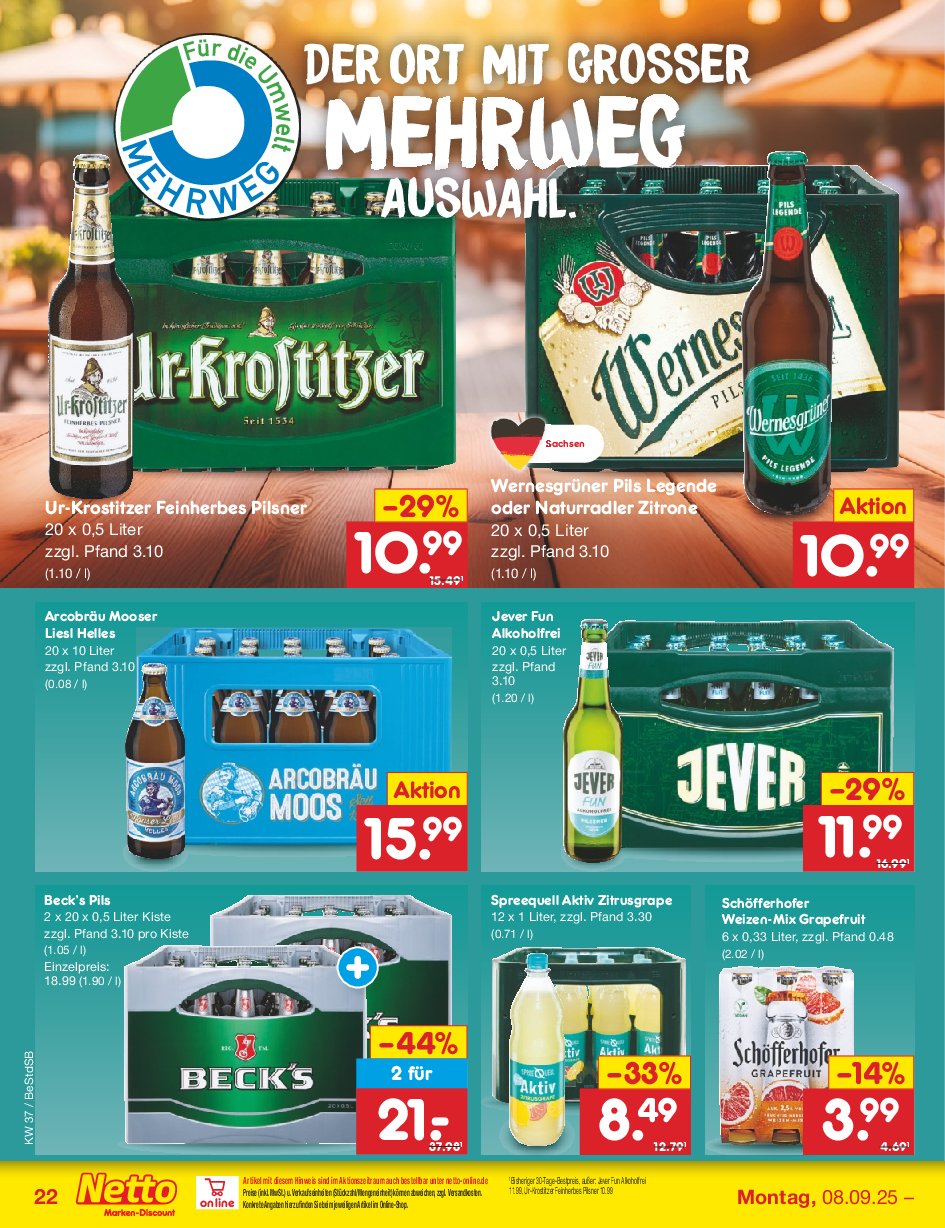 netto-marken-discount - Netto Marken Discount-Prospekt gültig vom 08.09. bis 13.09. - page: 32