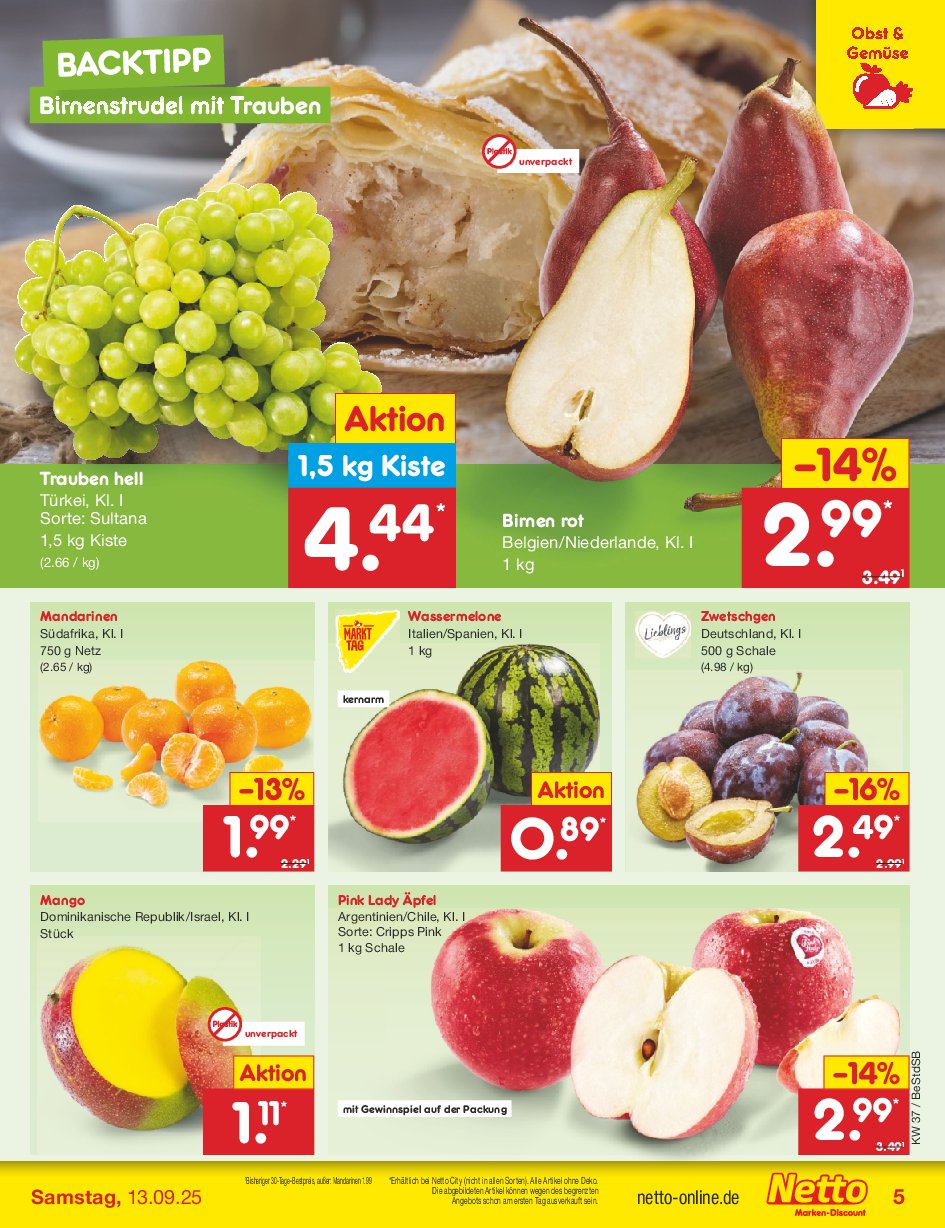 netto-marken-discount - Netto Marken Discount-Prospekt gültig vom 08.09. bis 13.09. - page: 5
