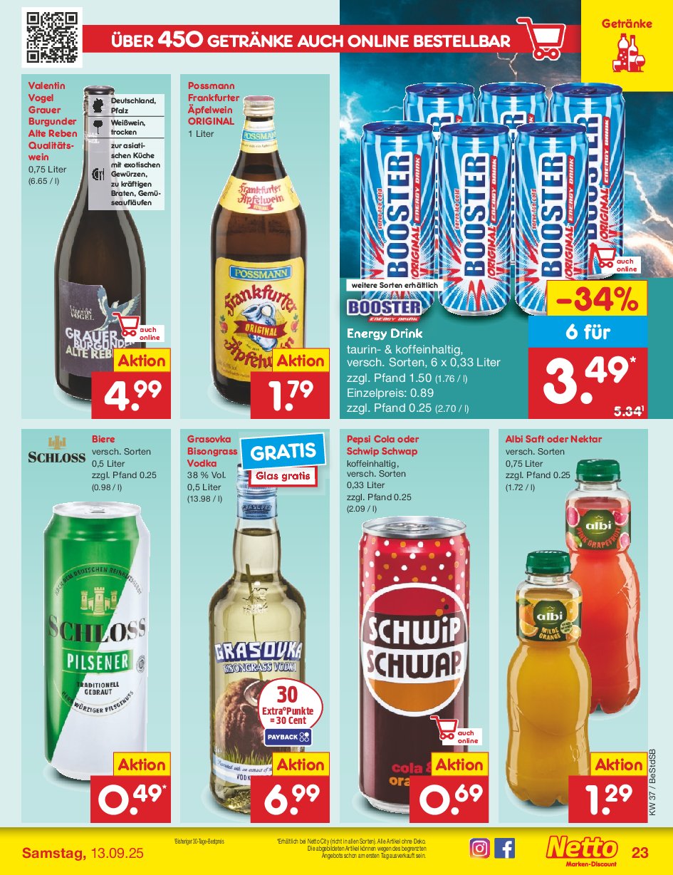 netto-marken-discount - Netto Marken Discount-Prospekt gültig vom 08.09. bis 13.09. - page: 33