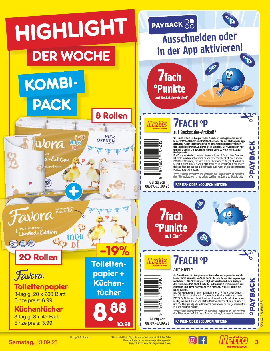 netto-marken-discount - Netto Marken Discount-Prospekt gültig vom 08.09. bis 13.09. - page: 3