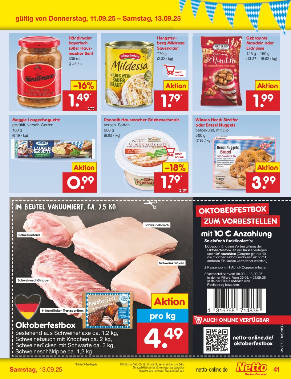 netto-marken-discount - Netto Marken Discount-Prospekt gültig vom 08.09. bis 13.09. - page: 61