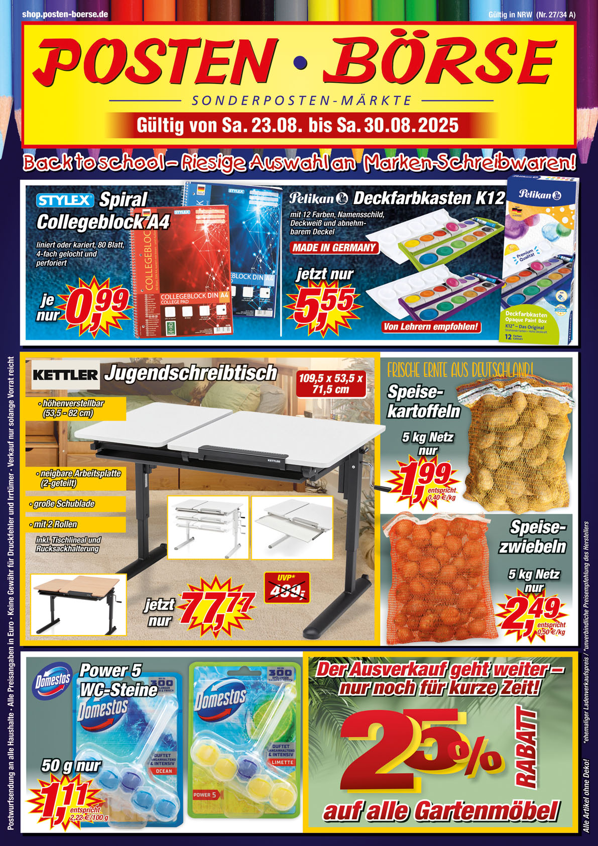 posten-boerse - POSTEN-BÖRSE-Prospekt gültig vom 23.08. bis 30.08.