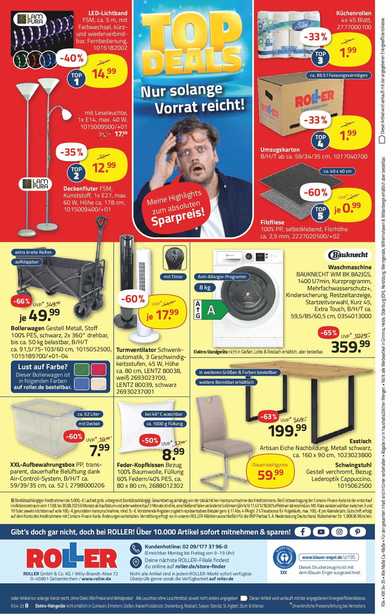 roller - ROLLER-Prospekt gültig vom 17.08. bis 30.08. - page: 9