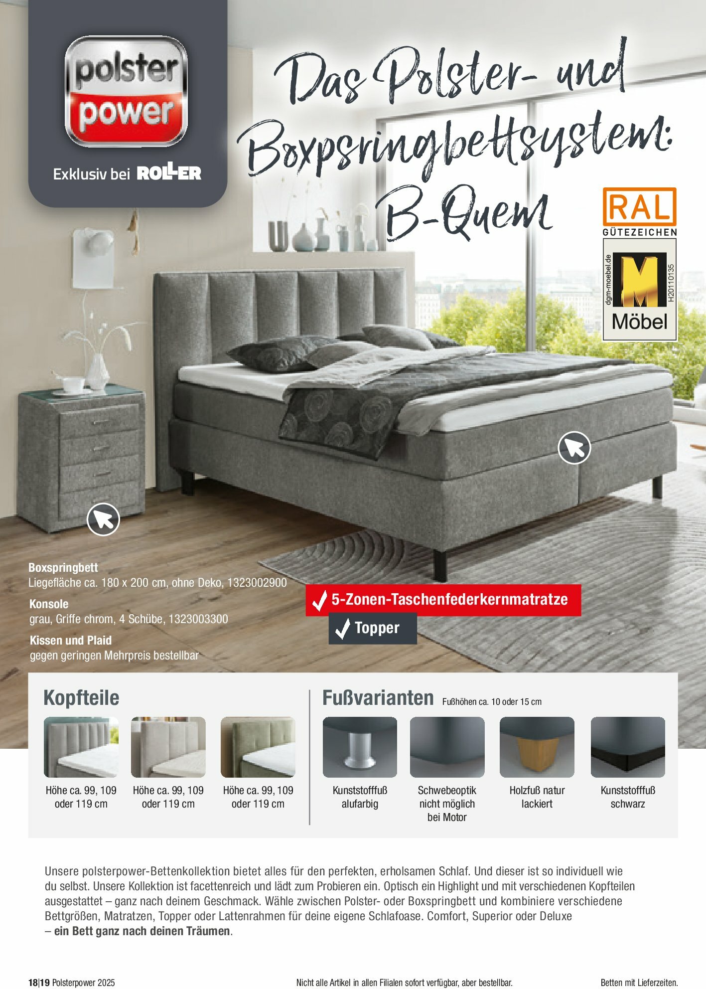 roller - ROLLER - Dein Traumsofa-Prospekt gültig vom 31.08. bis 31.12. - page: 18