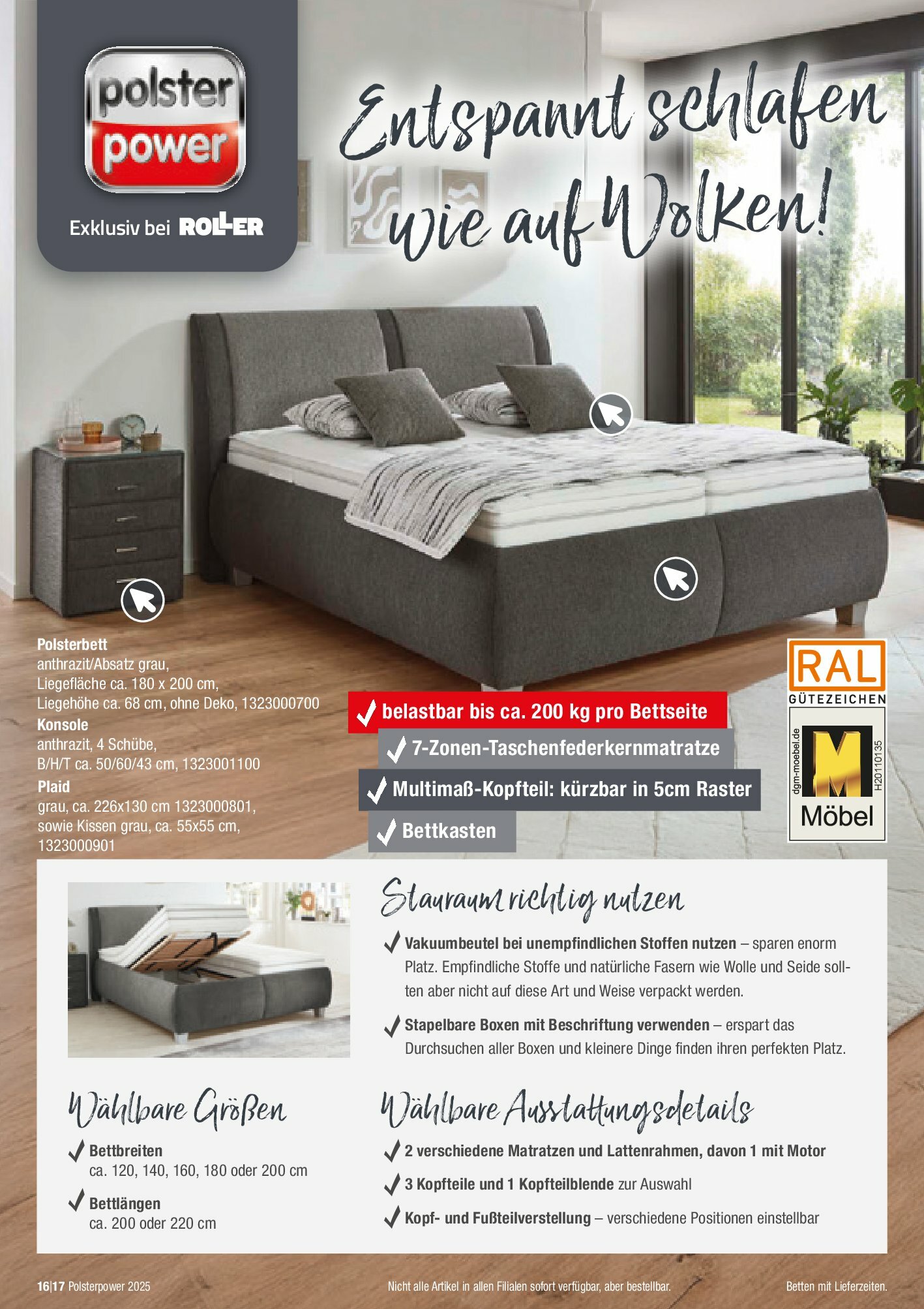 roller - ROLLER - Dein Traumsofa-Prospekt gültig vom 31.08. bis 31.12. - page: 16