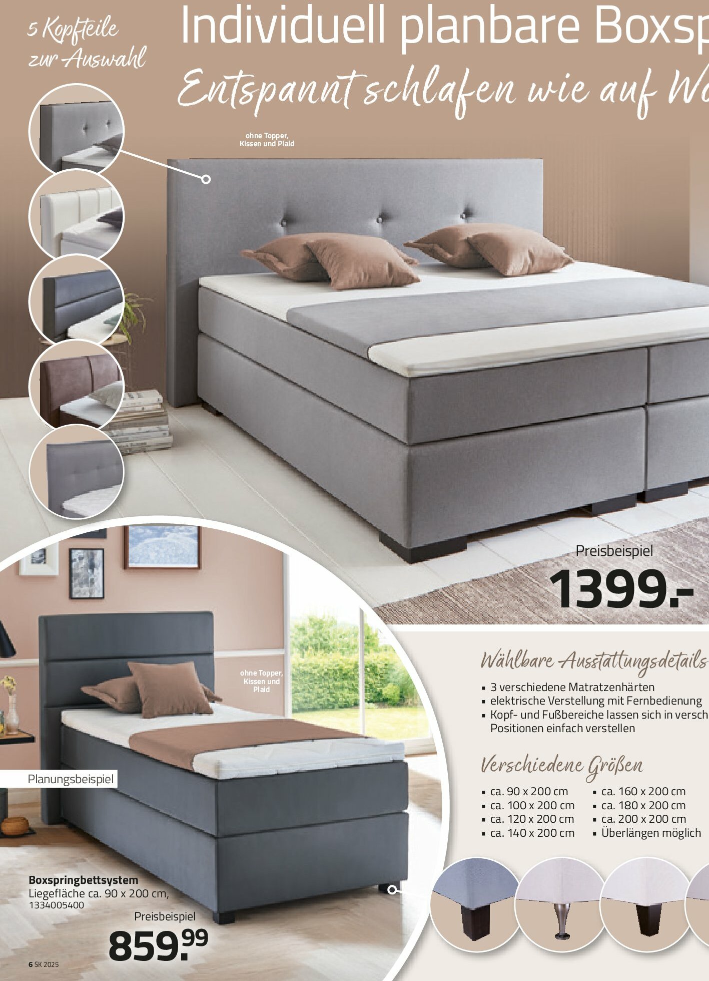 roller - ROLLER - Dein Bettmoment 2025-Prospekt gültig vom 31.08. bis 29.11. - page: 6