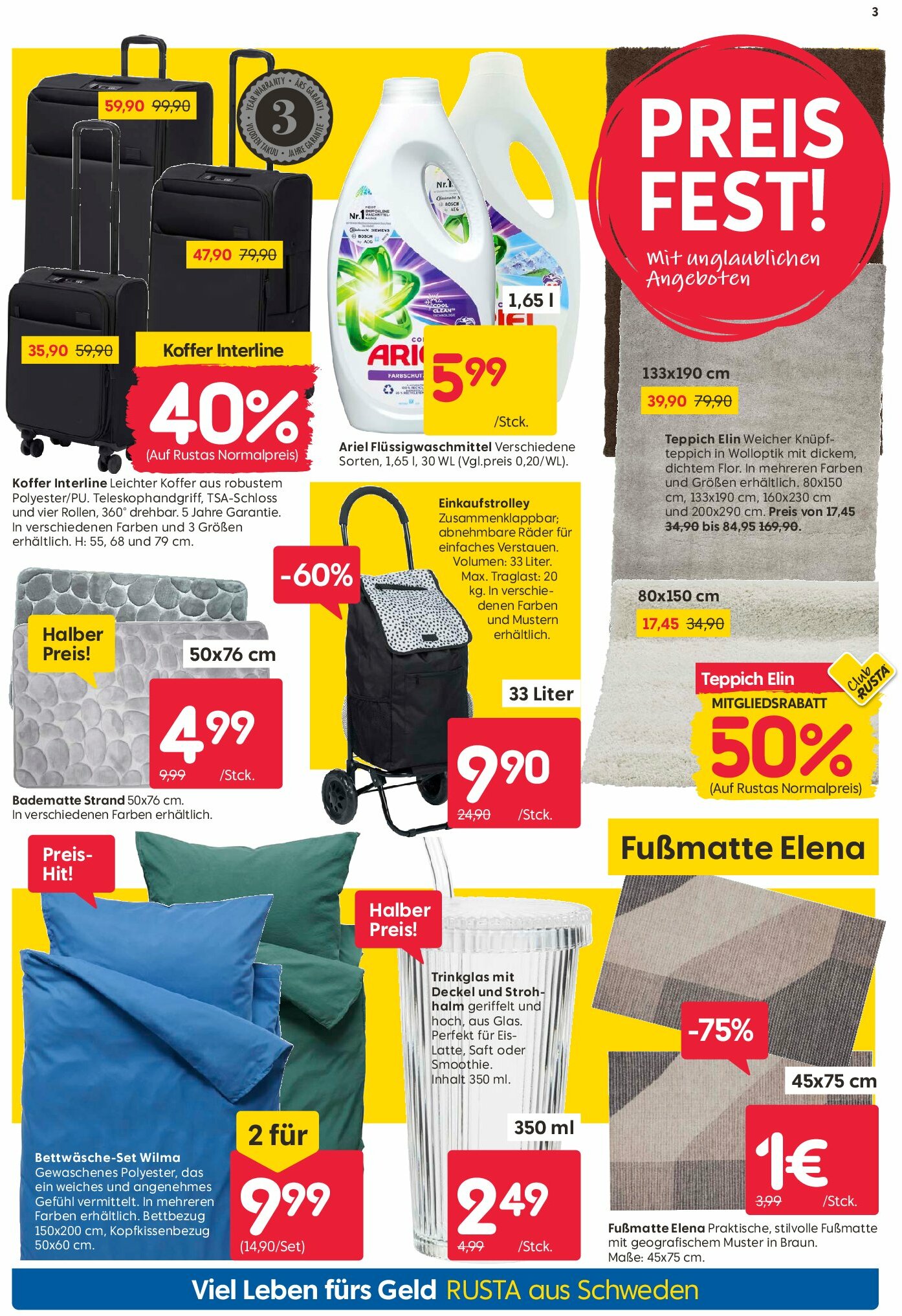 rusta - Rusta-Prospekt gültig vom 16.08. bis 22.08. - page: 3