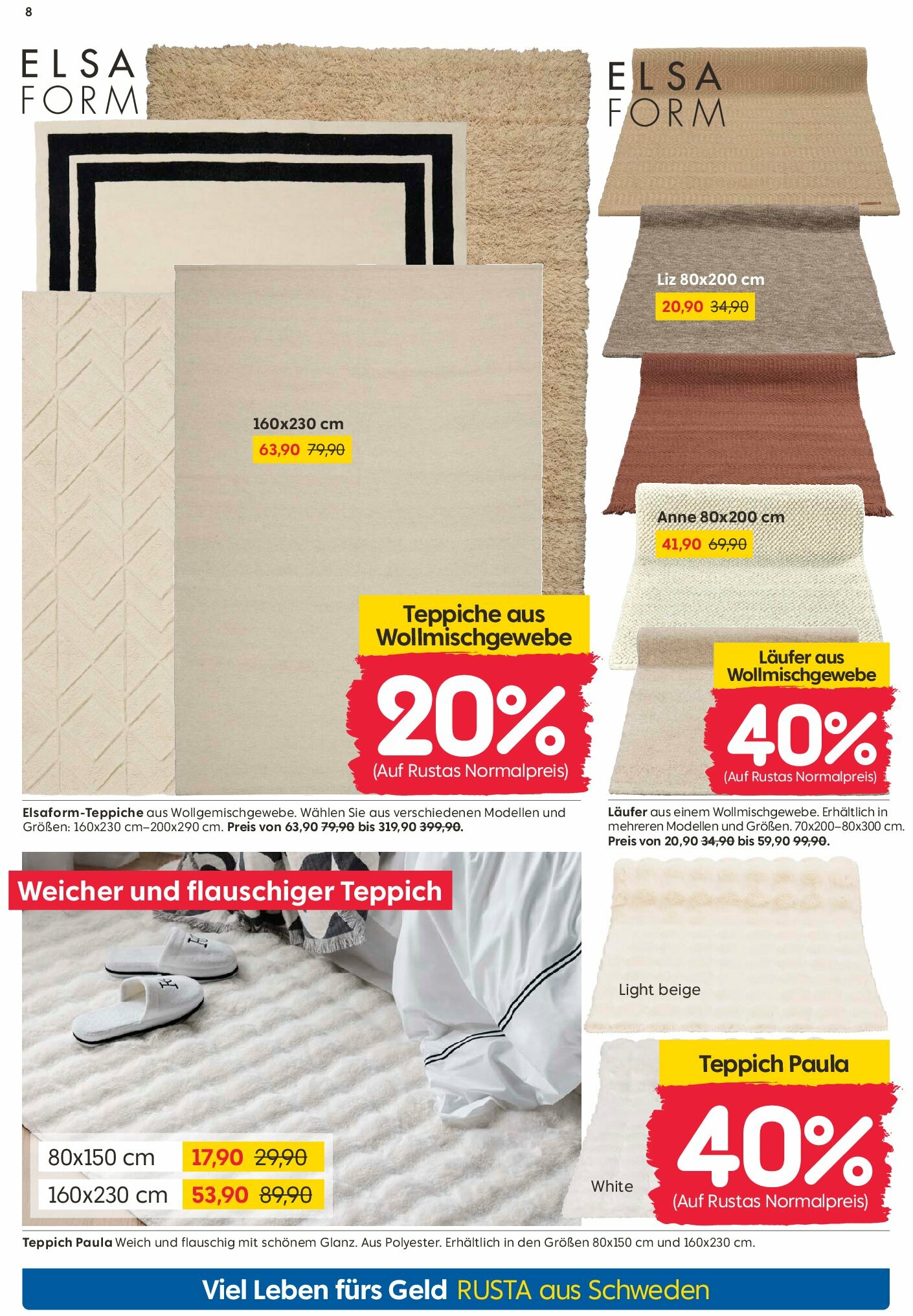 rusta - Rusta-Prospekt gültig vom 16.08. bis 22.08. - page: 8