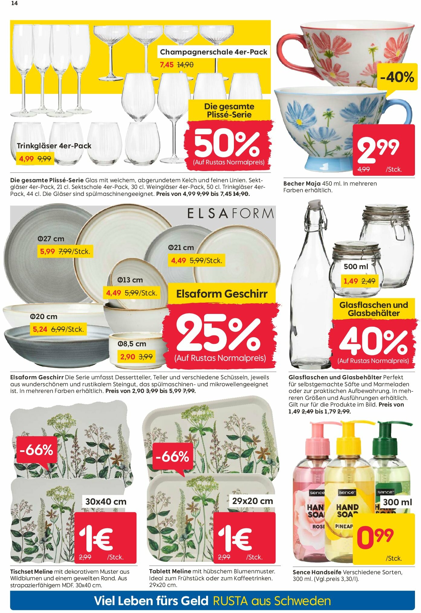 rusta - Rusta-Prospekt gültig vom 16.08. bis 22.08. - page: 14