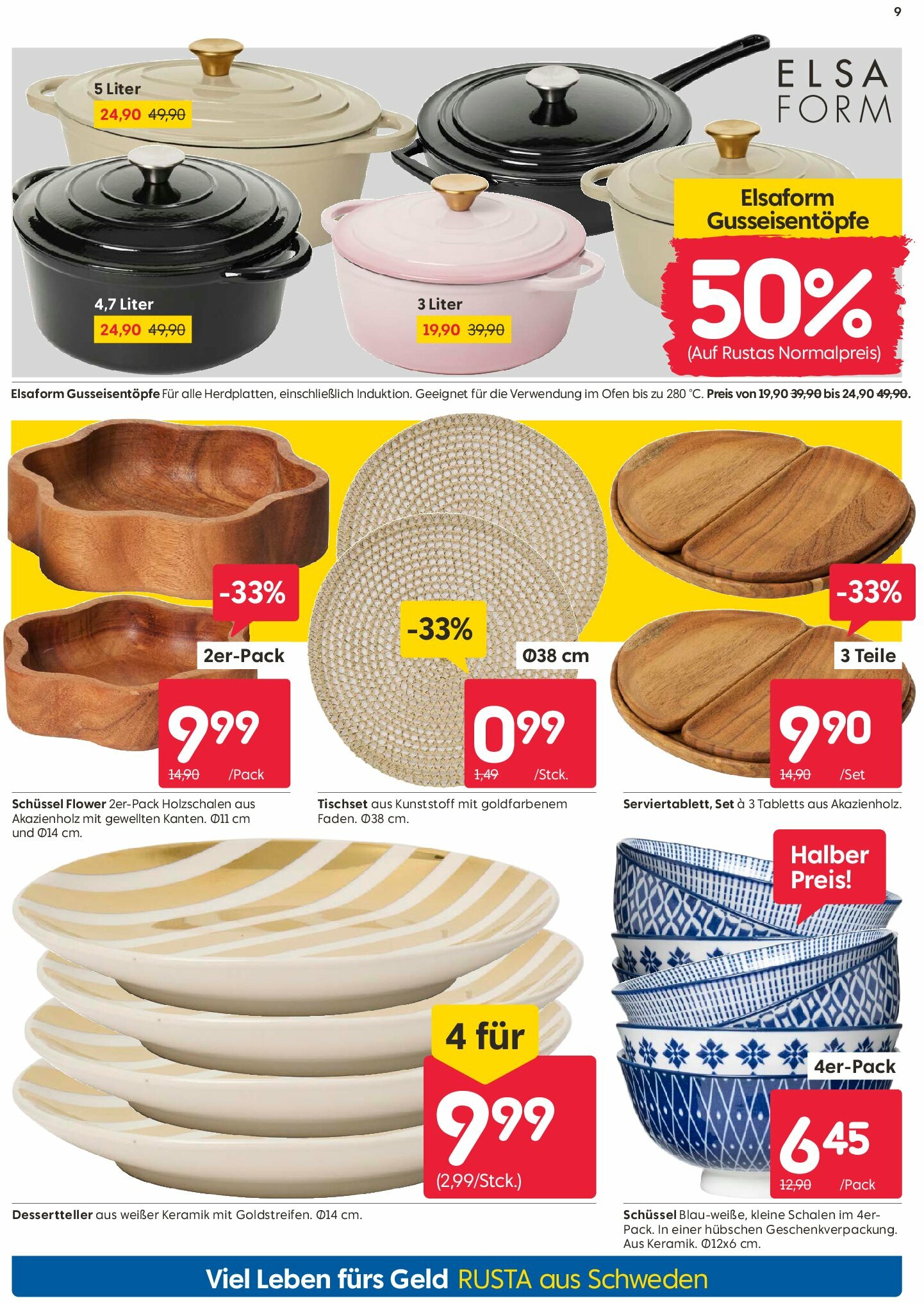 rusta - Rusta-Prospekt gültig vom 23.08. bis 29.08. - page: 9