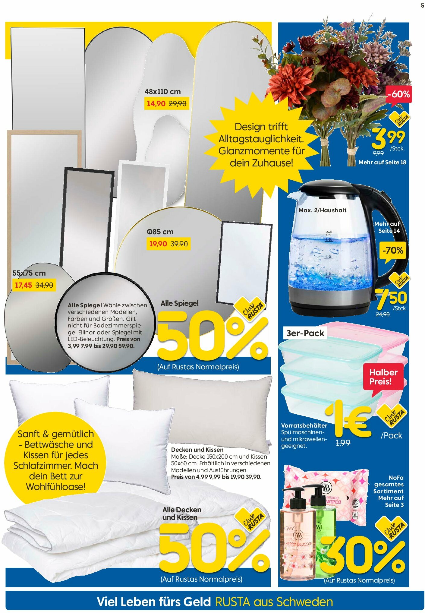 rusta - Rusta-Prospekt gültig vom 23.08. bis 29.08. - page: 5
