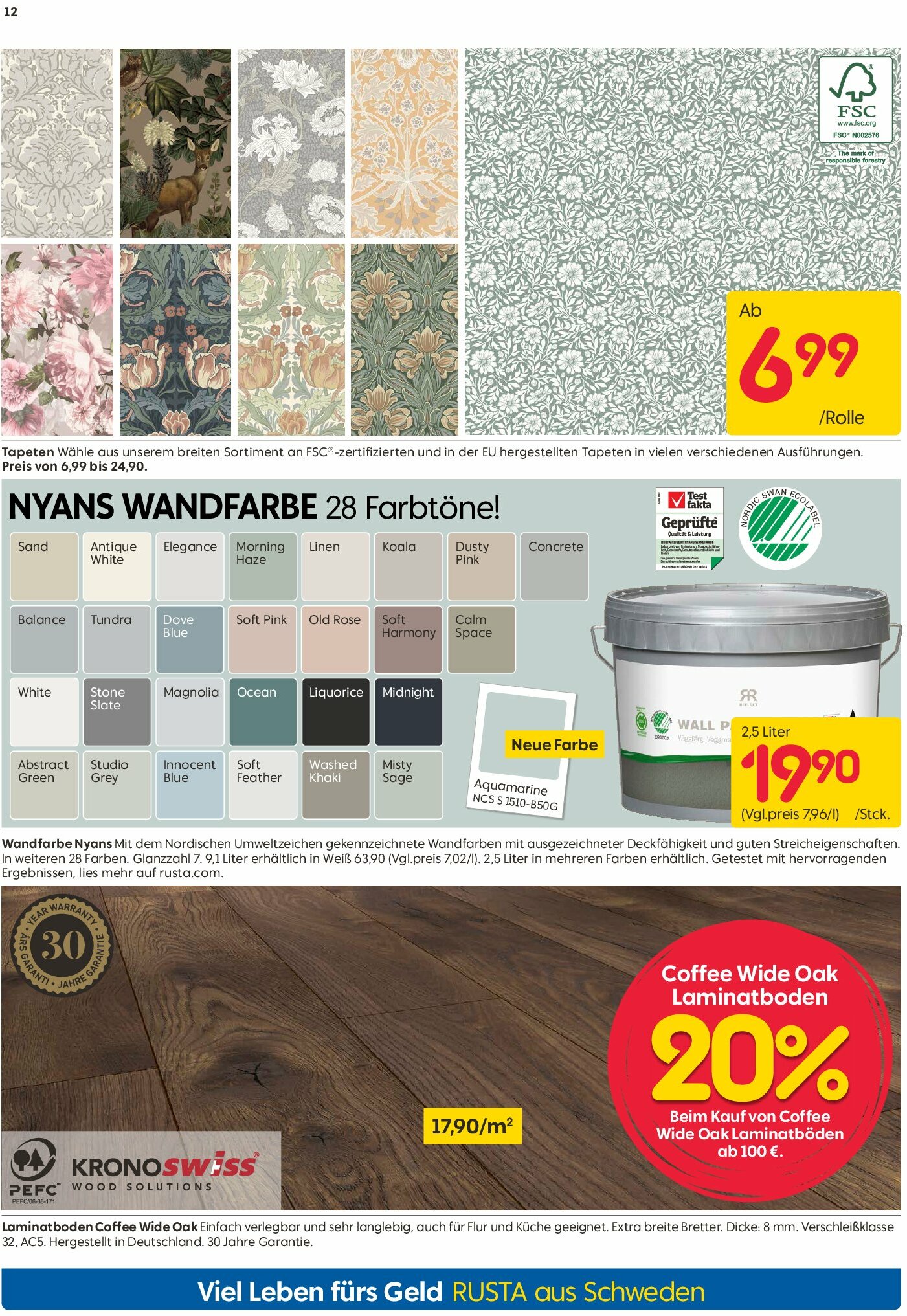 rusta - Rusta-Prospekt gültig vom 23.08. bis 29.08. - page: 12
