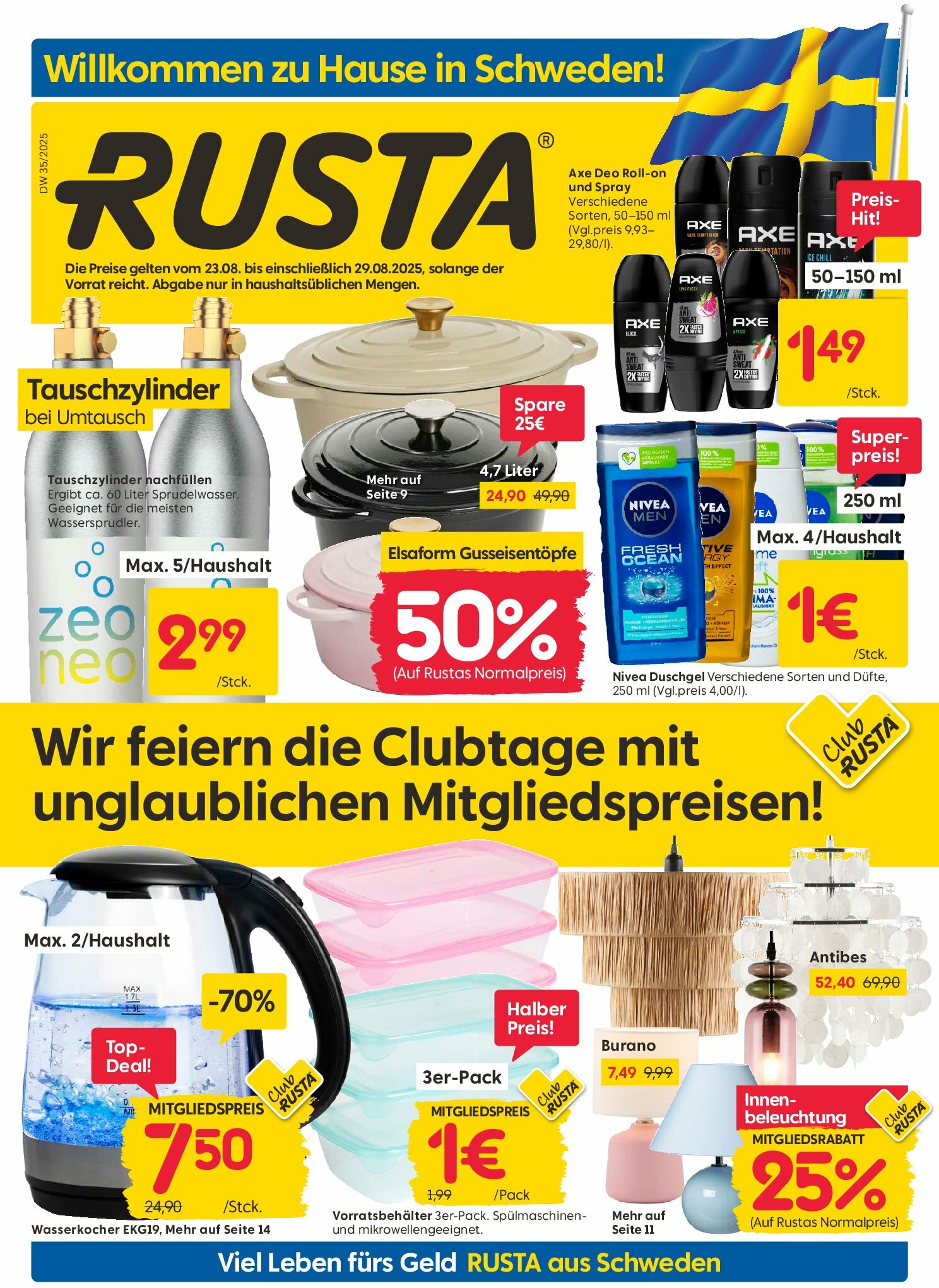 rusta - Rusta-Prospekt gültig vom 23.08. bis 29.08.