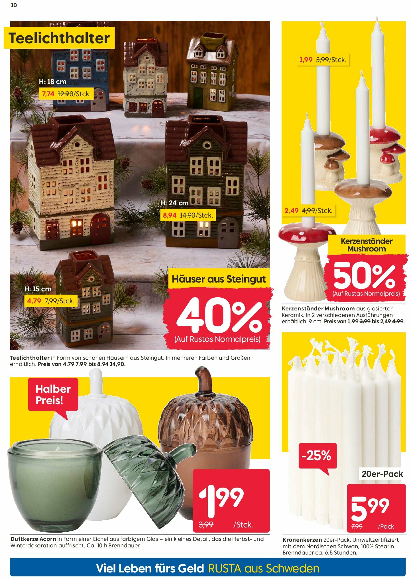 rusta - Rusta-Prospekt gültig vom 30.08. bis 05.09. - page: 10
