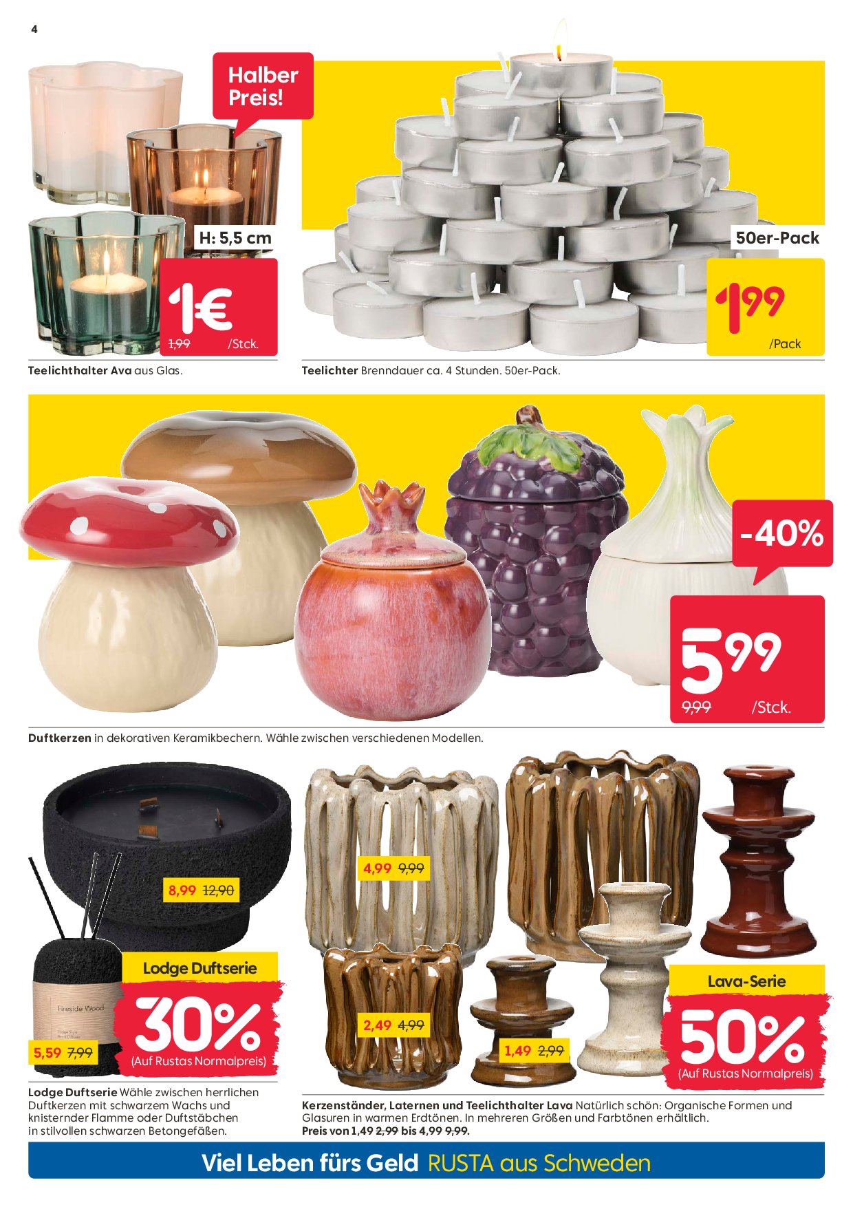 rusta - Rusta-Prospekt gültig vom 06.09. bis 12.09. - page: 4