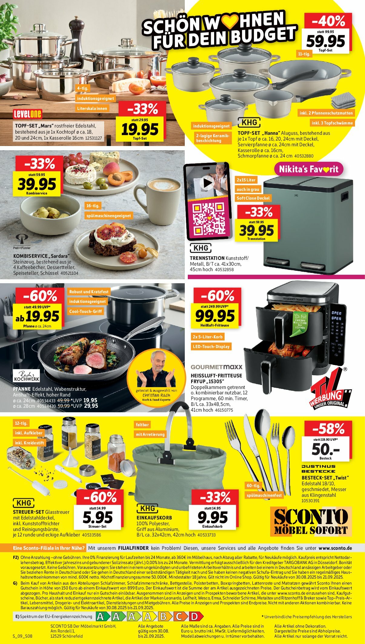 sconto - Sconto-Prospekt gültig vom 30.08. bis 21.09. - page: 8