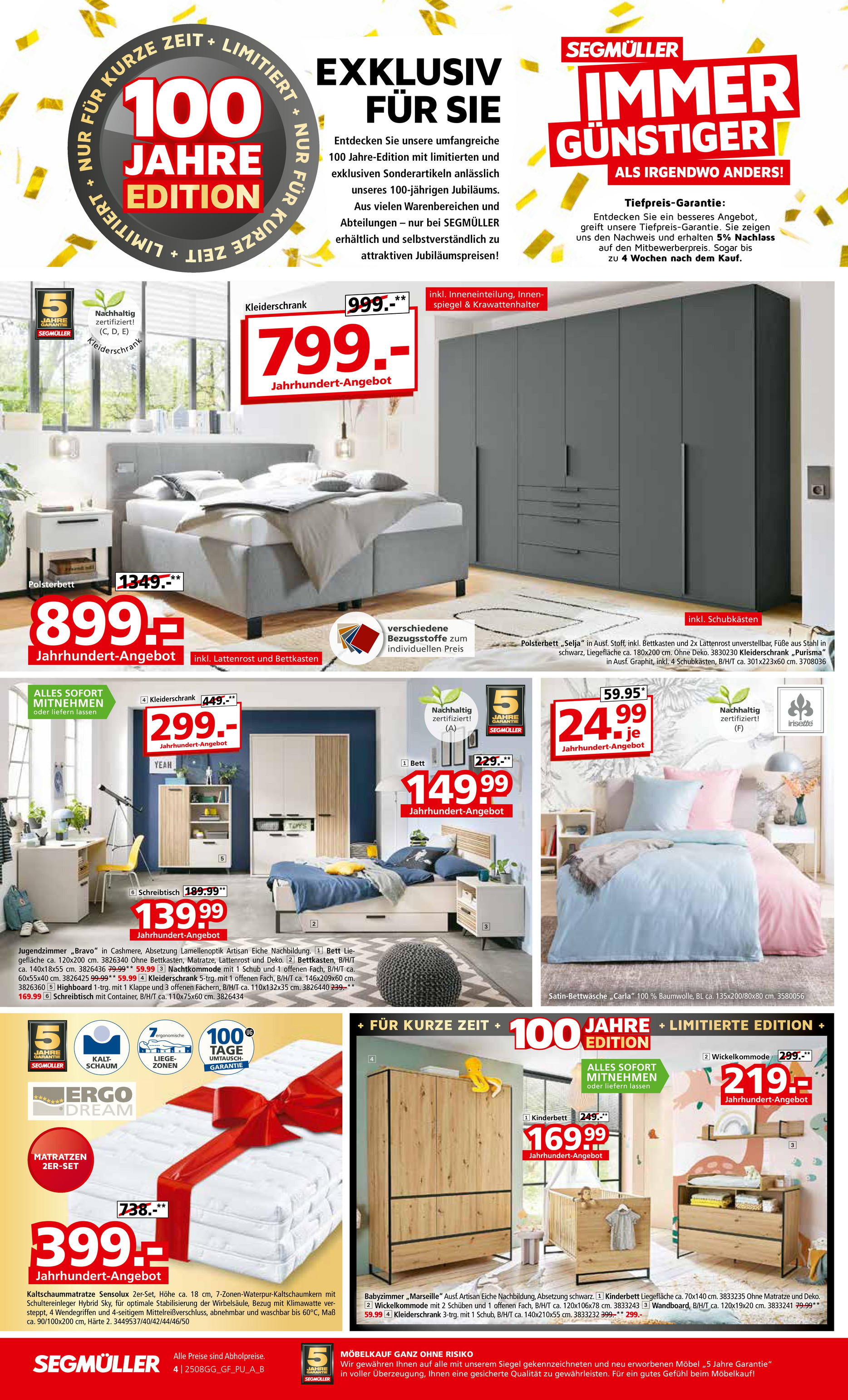segmueller - SEGMÜLLER - 20 fach Treue Bonus-Prospekt gültig vom 10.08. bis 16.08. - page: 4