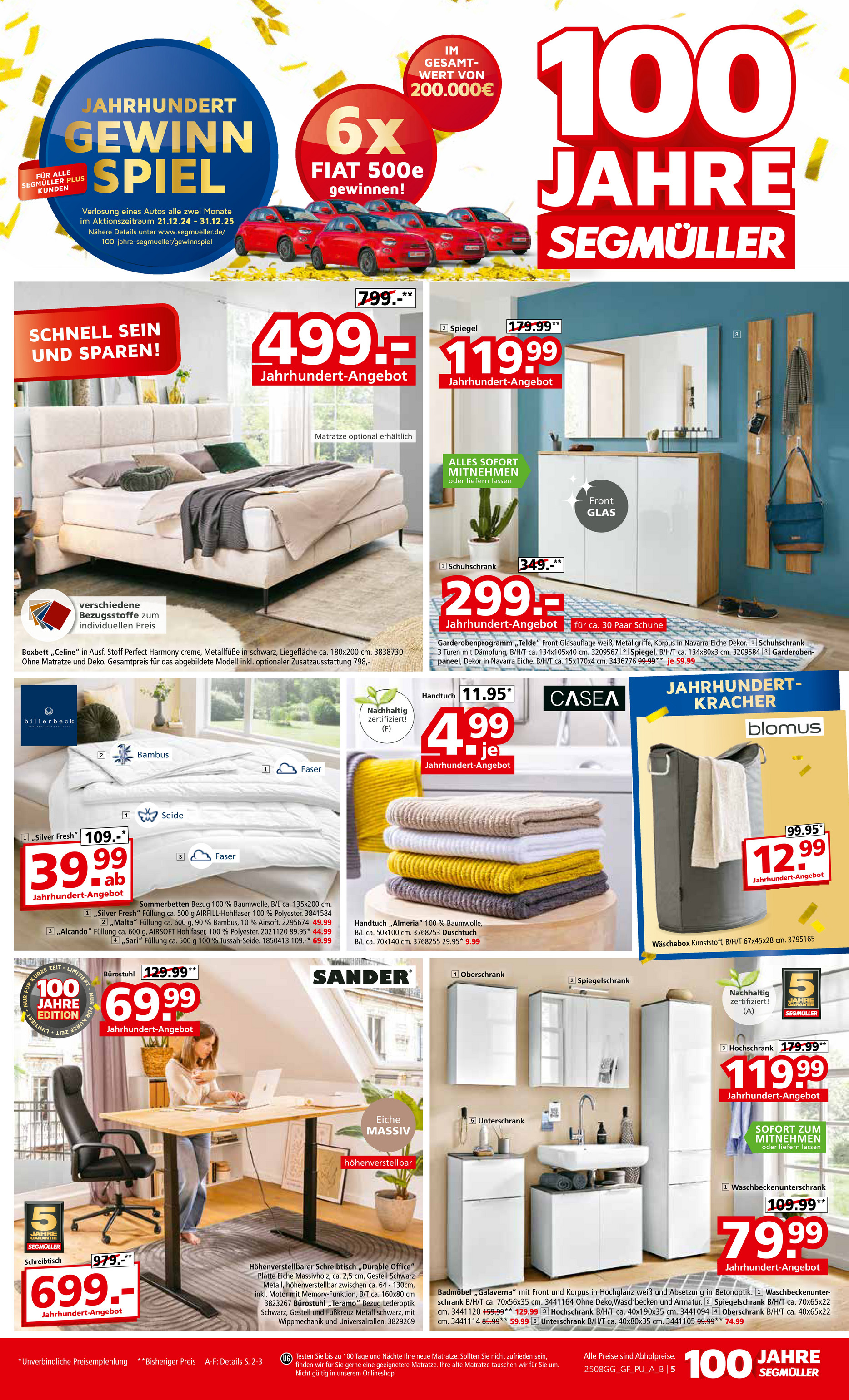 segmueller - SEGMÜLLER - 20 fach Treue Bonus-Prospekt gültig vom 10.08. bis 16.08. - page: 5