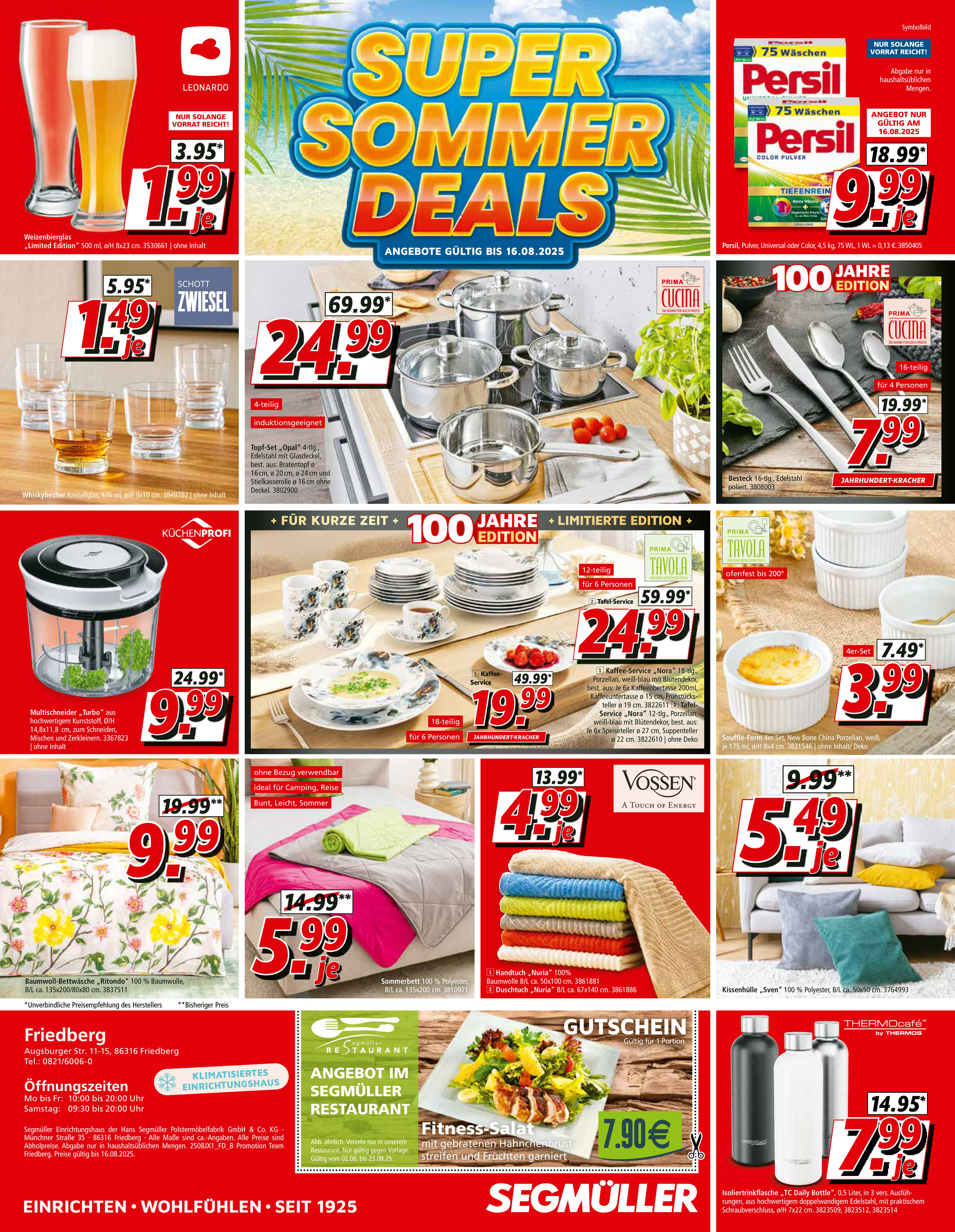 segmueller - SEGMÜLLER - Super Sommer-Prospekt gültig vom 10.08. bis 16.08. - page: 6