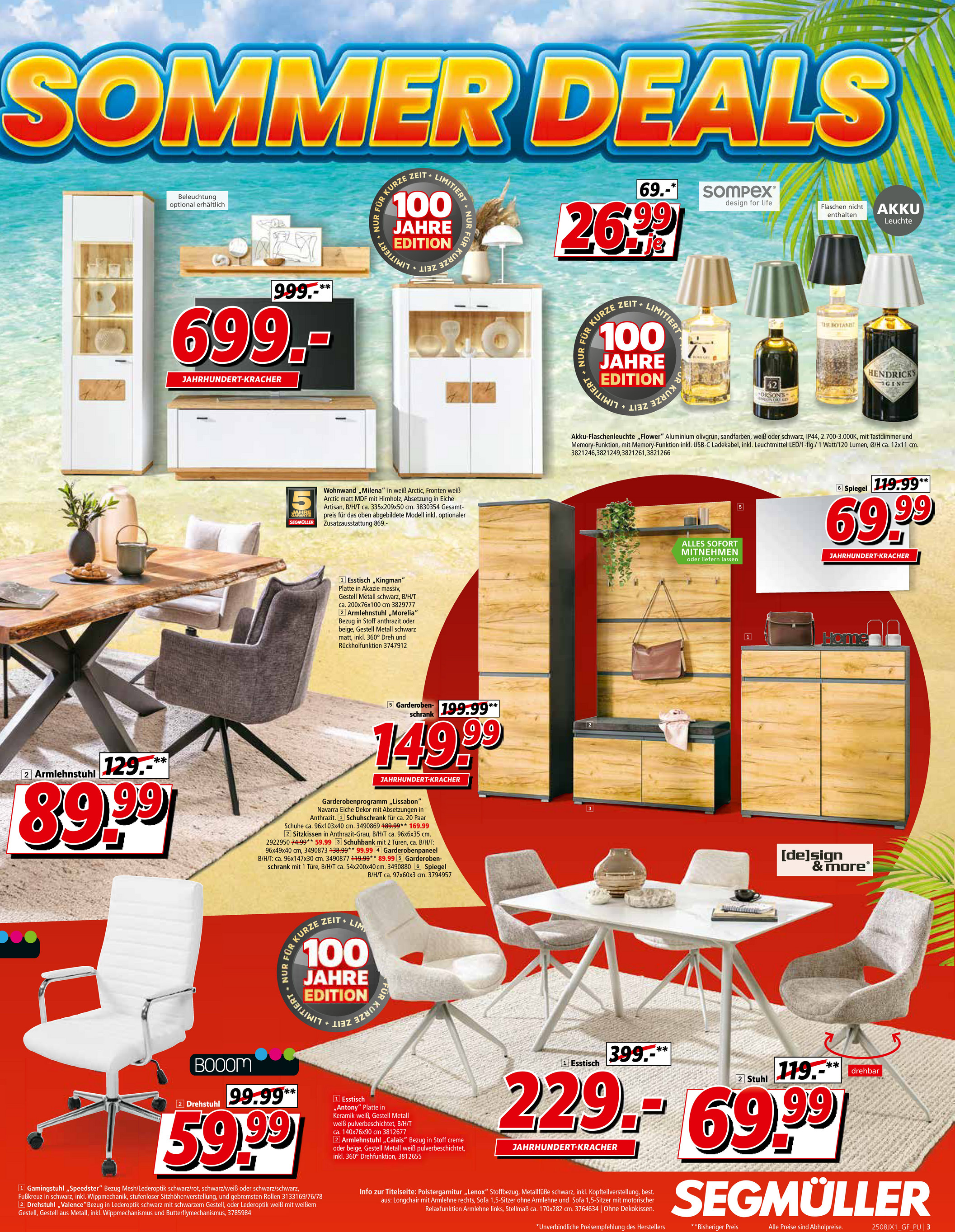 segmueller - SEGMÜLLER - Super Sommer-Prospekt gültig vom 10.08. bis 16.08. - page: 3