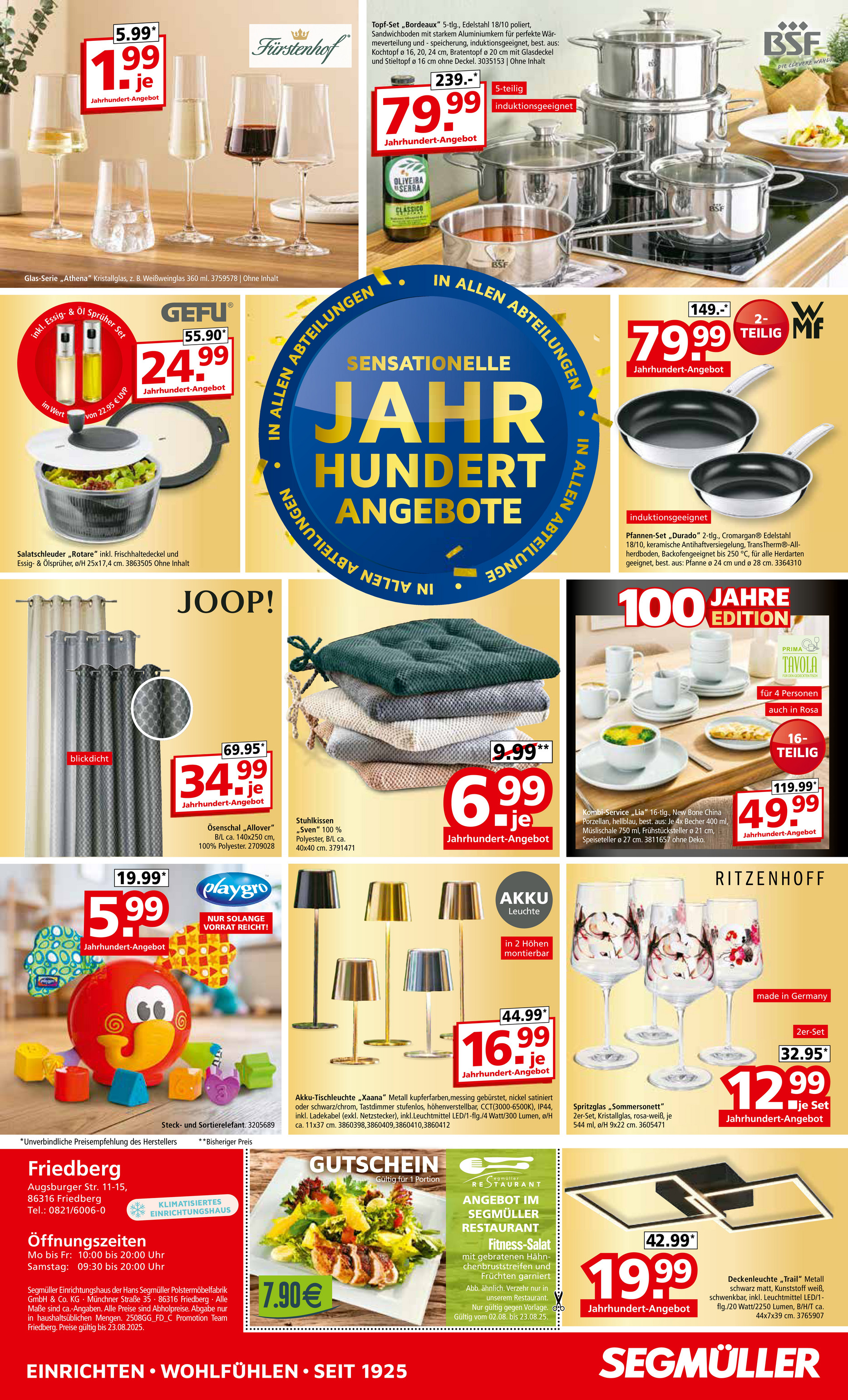 segmueller - SEGMÜLLER - Super Sommer-Prospekt gültig vom 17.08. bis 23.08. - page: 8