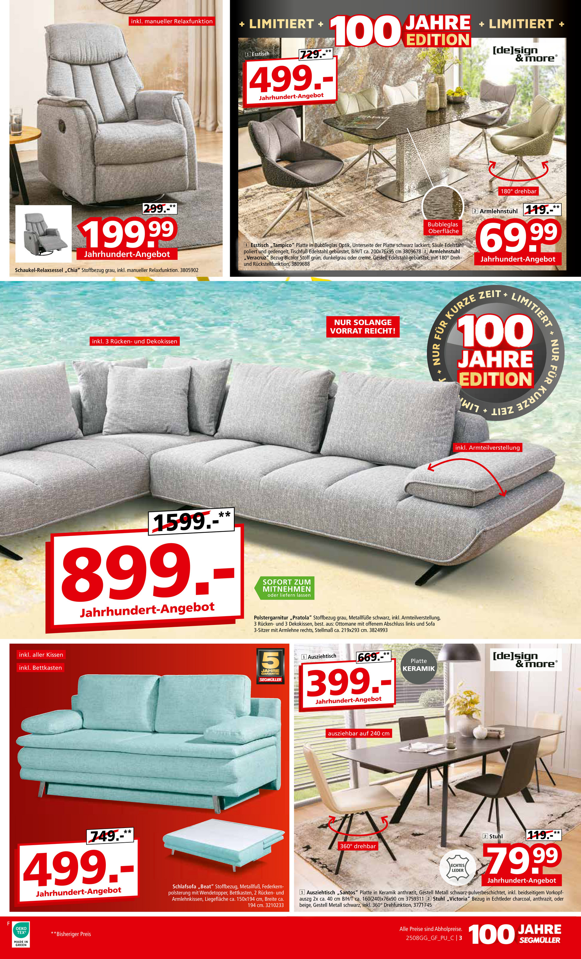 segmueller - SEGMÜLLER - Super Sommer-Prospekt gültig vom 17.08. bis 23.08. - page: 3