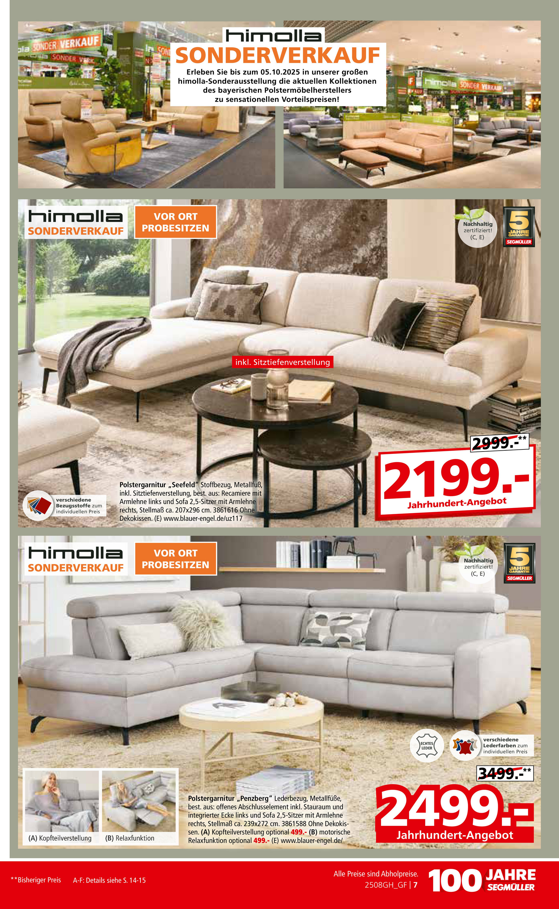 segmueller - SEGMÜLLER - Highlight Angebote-Prospekt gültig vom 23.08. bis 21.09. - page: 9