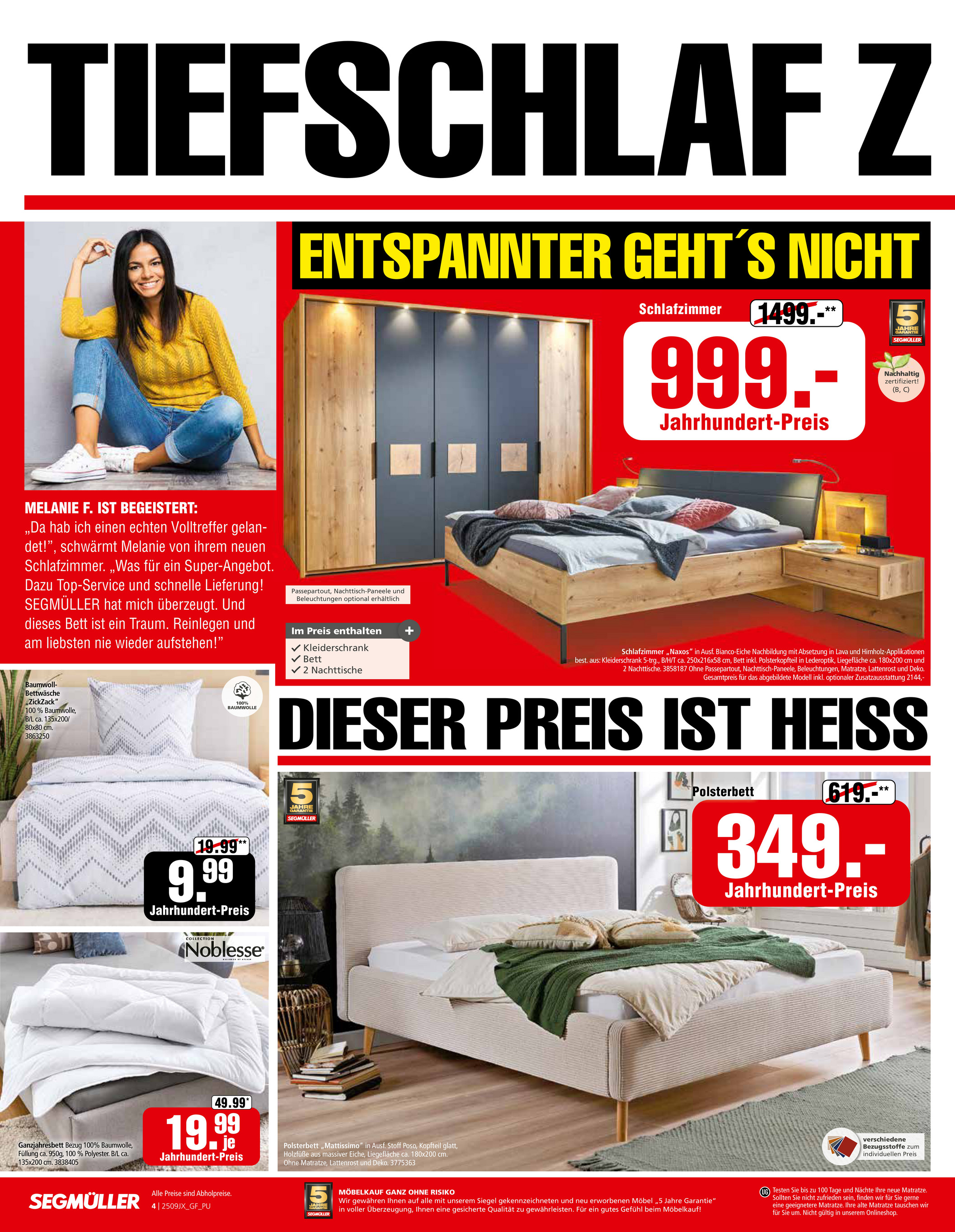 segmueller - SEGMÜLLER-Prospekt gültig vom 30.08. bis 14.09. - page: 4