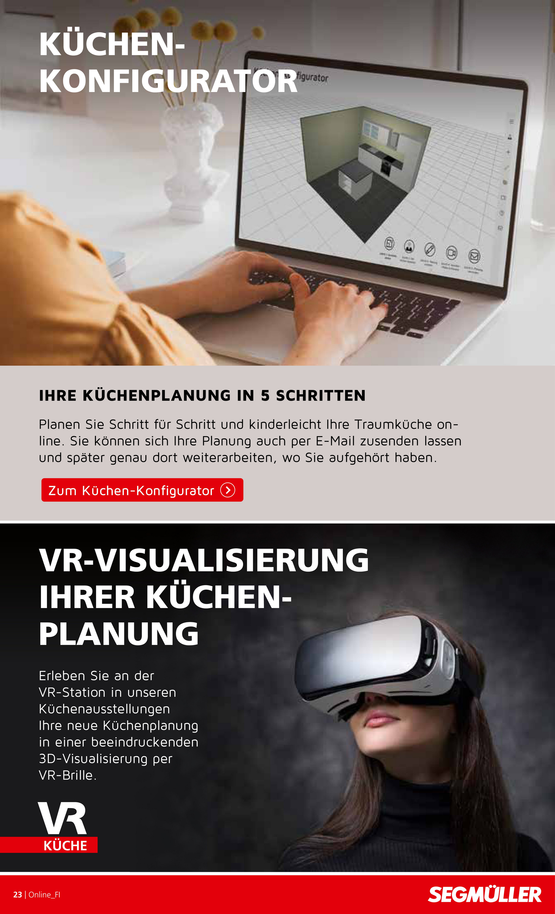 segmueller - SEGMÜLLER - Küchen Spezial-Prospekt gültig vom 30.08. bis 04.10. - page: 23